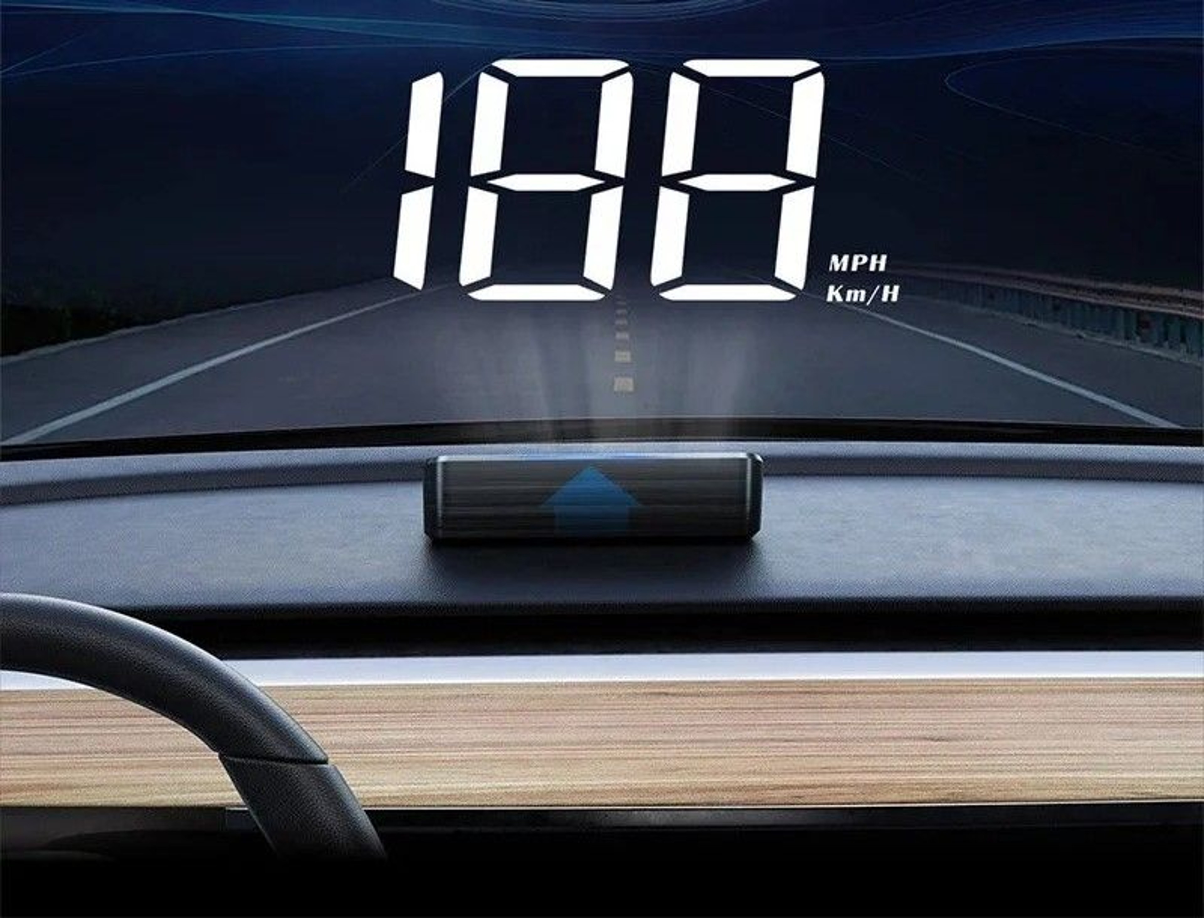 Windshield HUD Speedometer Display For Cars And Trucks 0