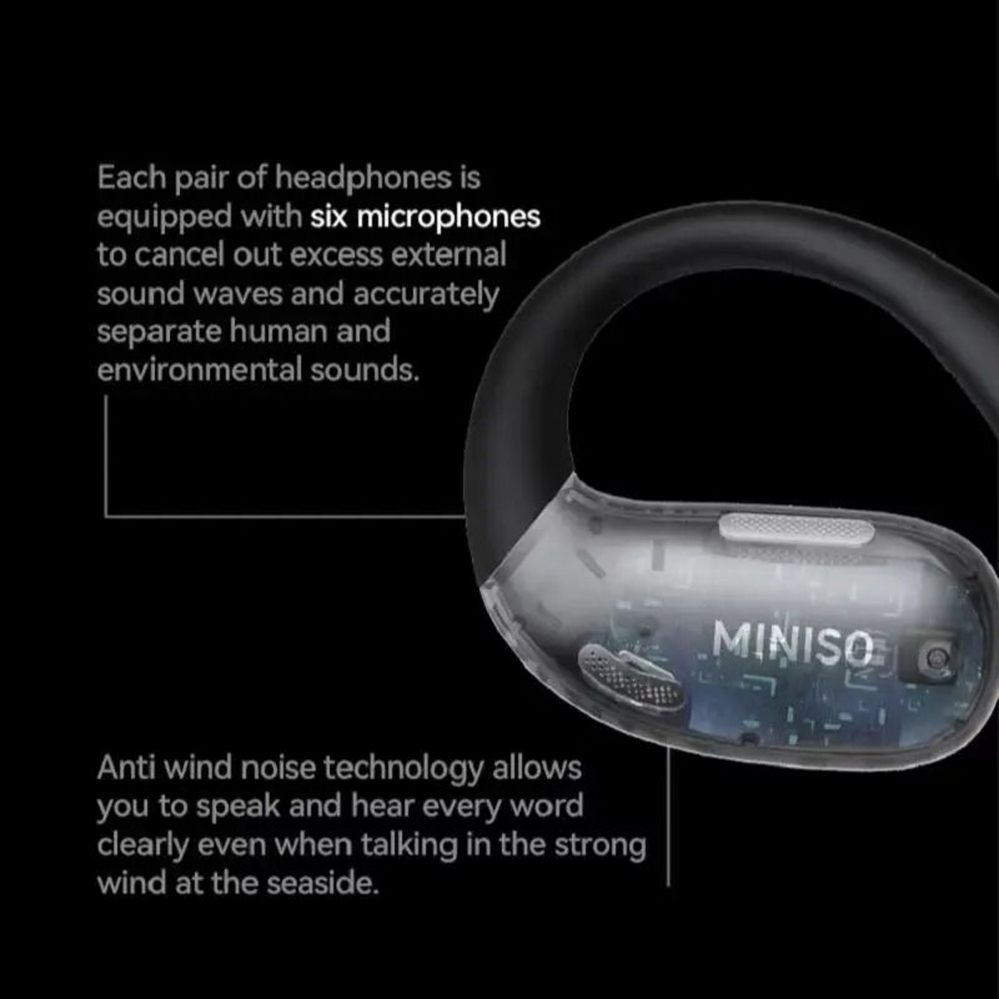 Wireless Headphones With AI Translation And Bluetooth 54 5