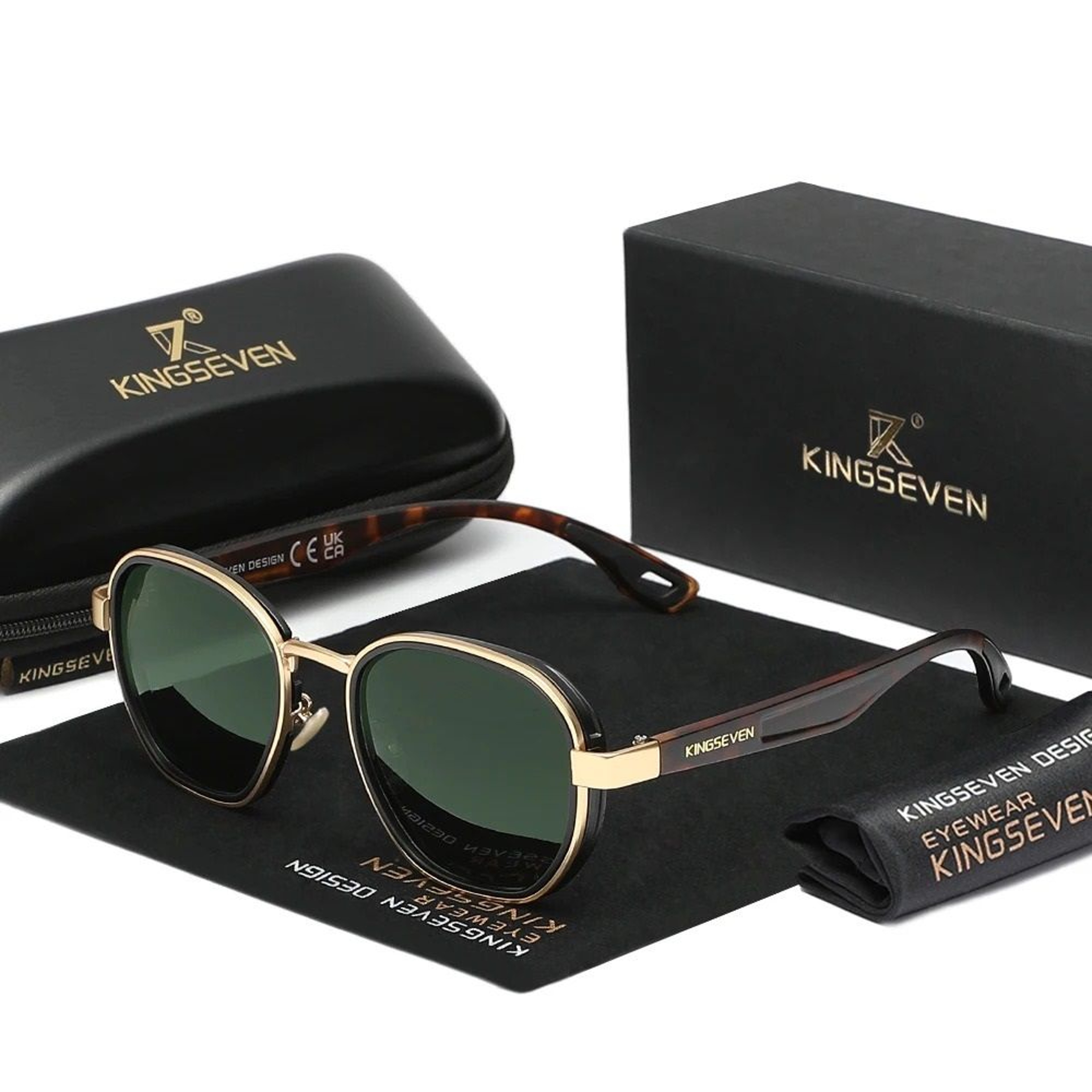 Polarized Round Sunglasses With UV400 Protection 0
