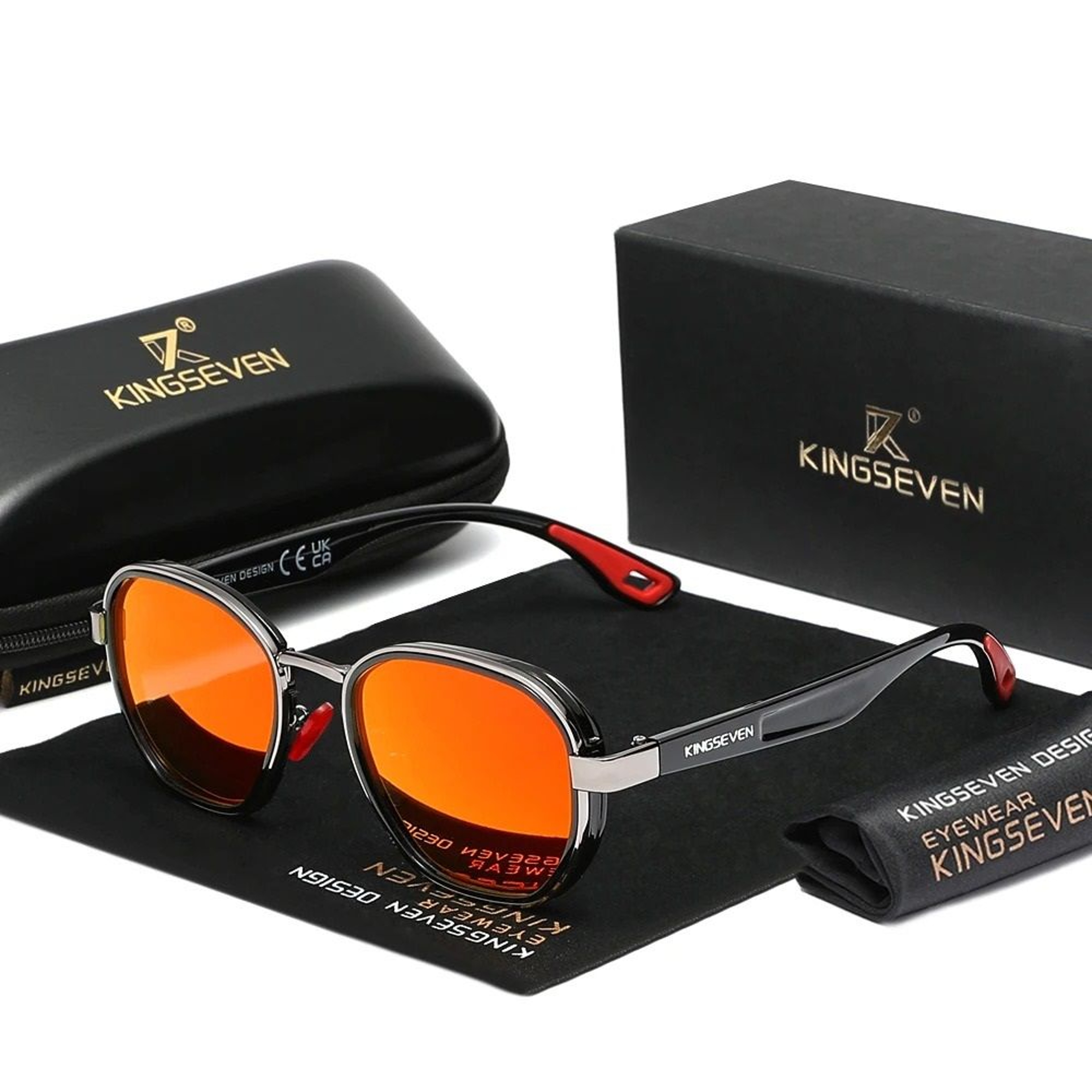 Polarized Round Sunglasses With UV400 Protection 9