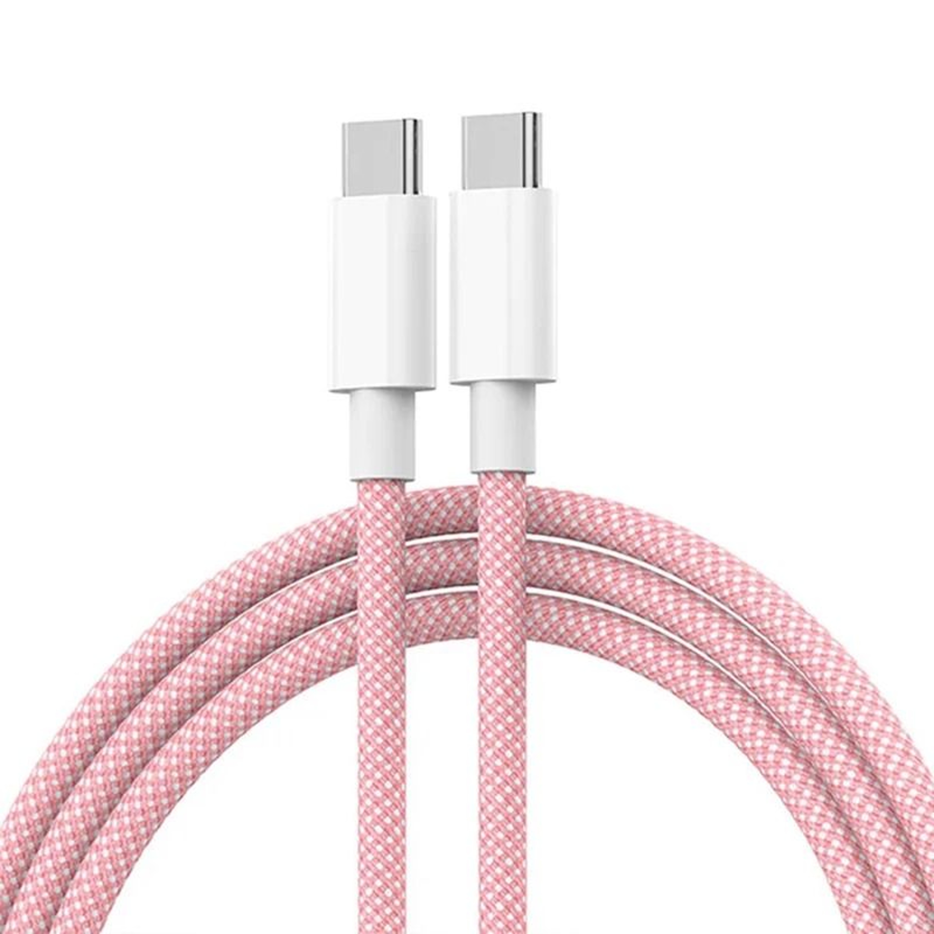 USB C To USB C Fast Charging Braided Cable 60W 10