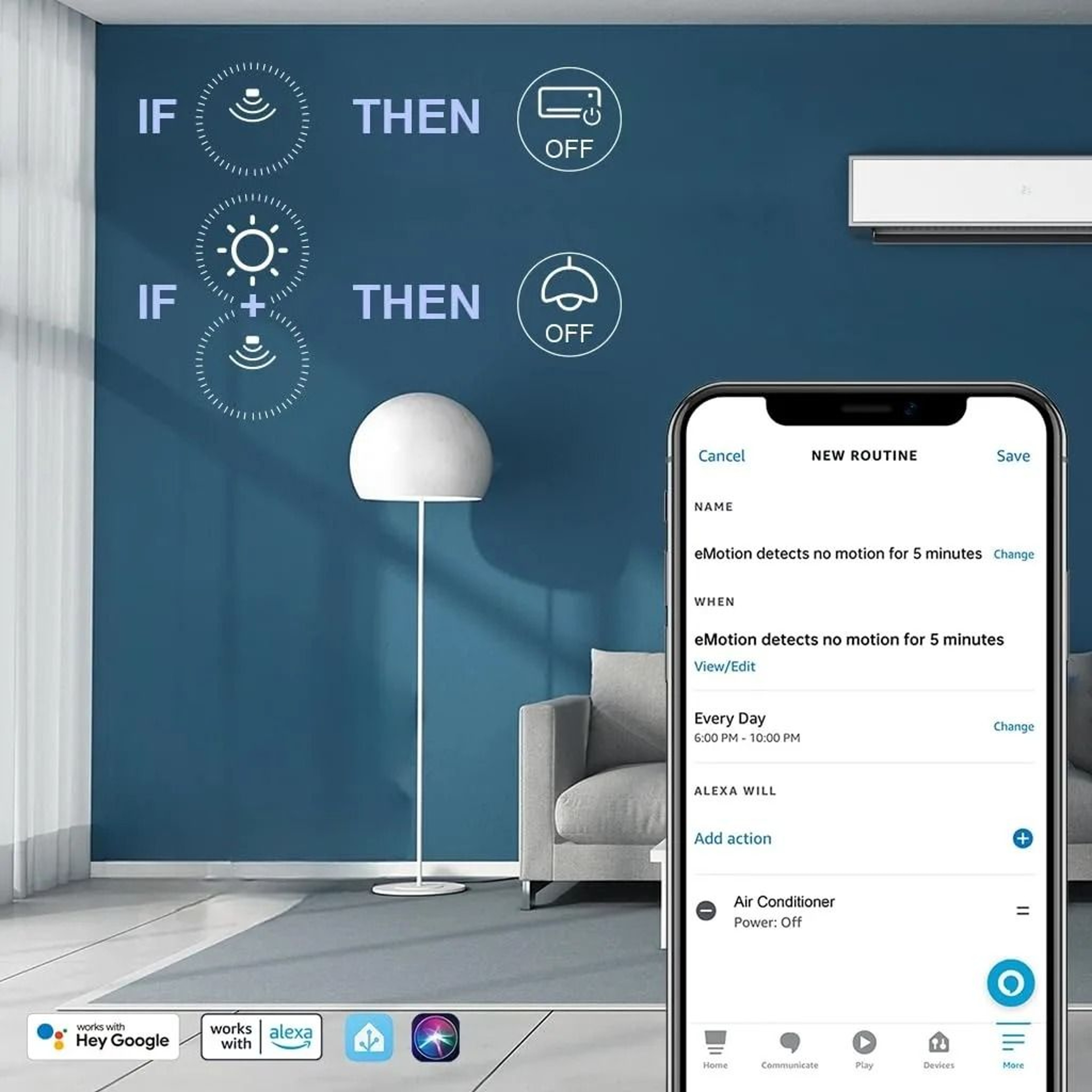 Smart WiFi Presence Sensor With Radar Motion Detection And Voice Control 4