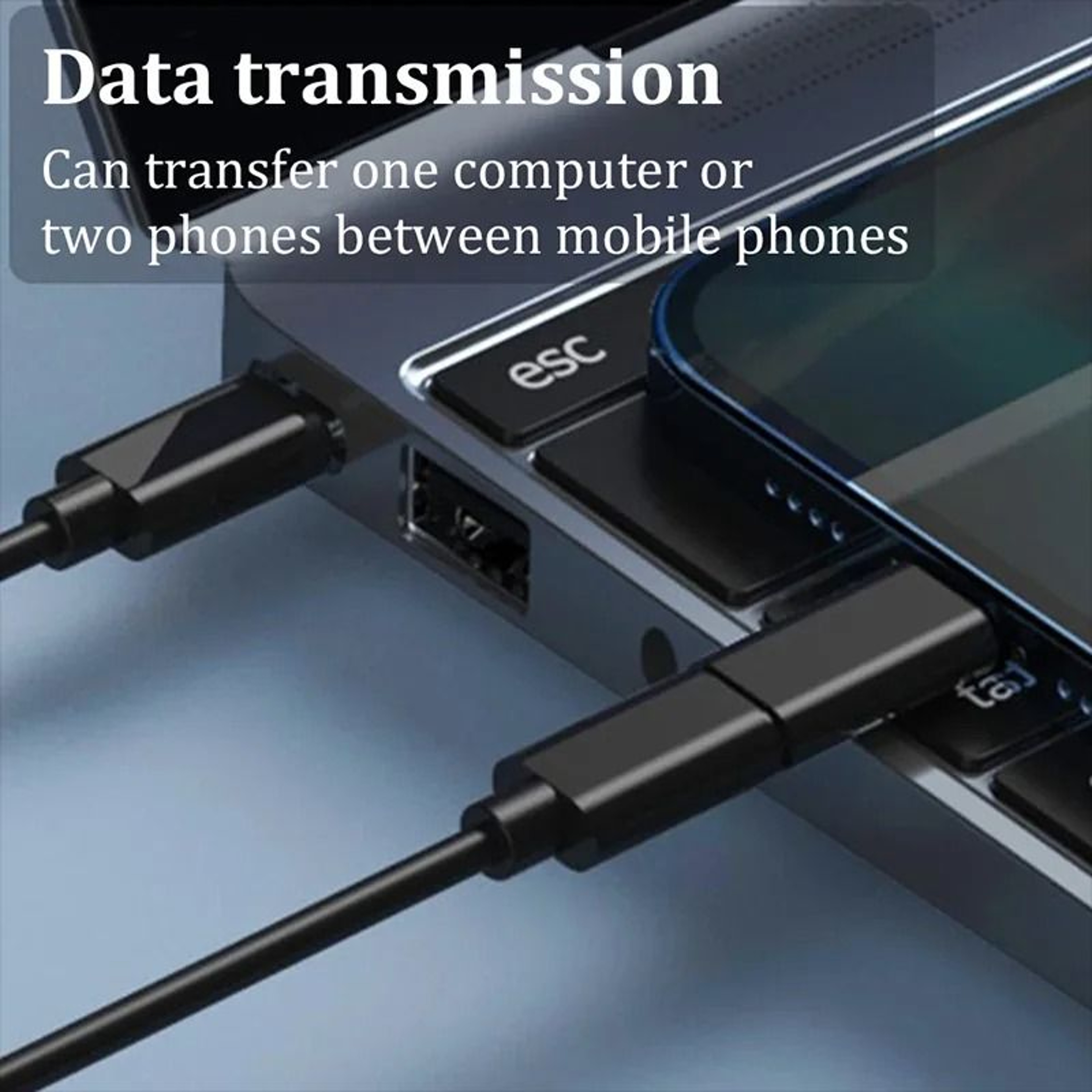 Multi USB 60W Charging Cable Kit With Type C Lightning And Micro Adapters 2