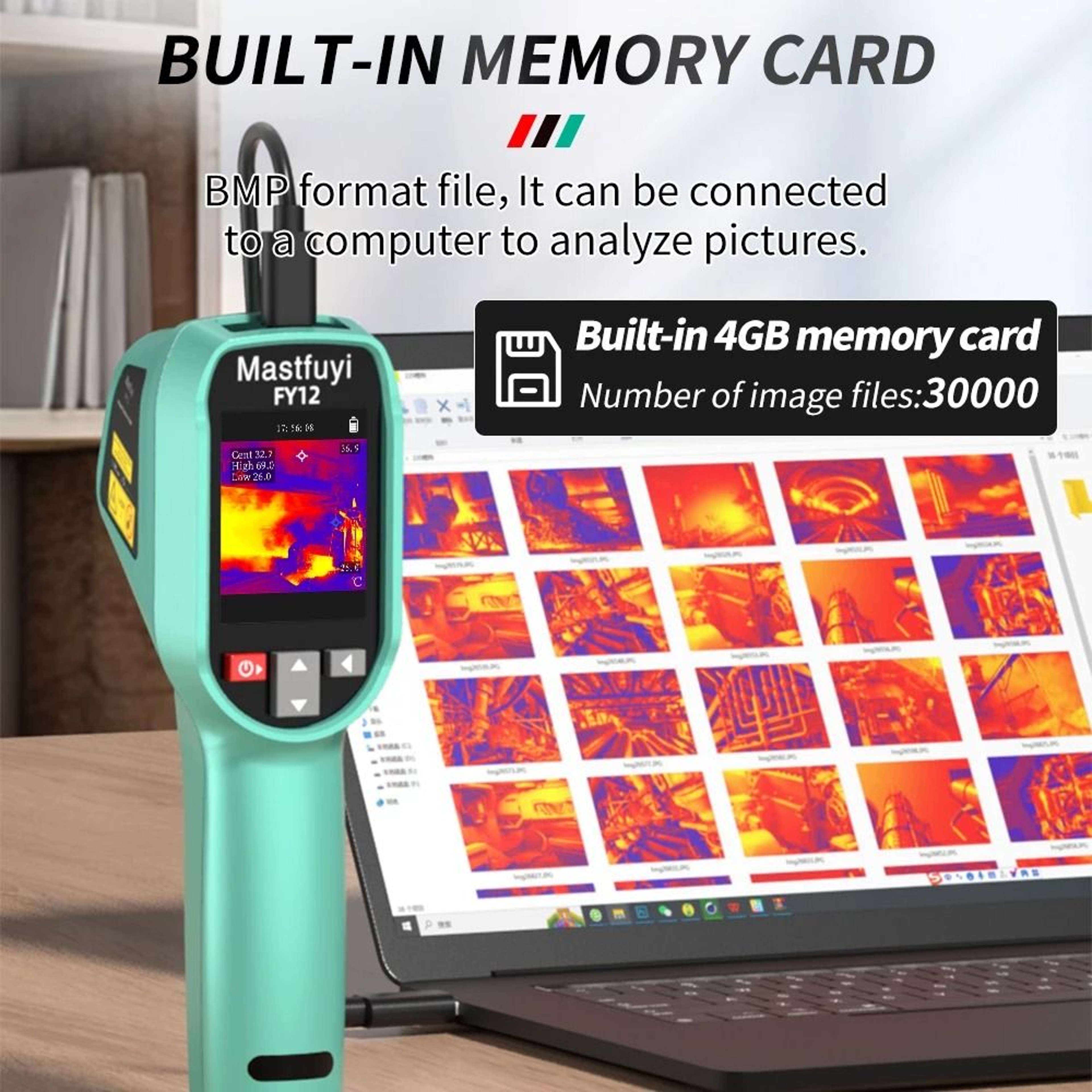 Professional Thermal Imaging Camera For Home And Industrial Use 2