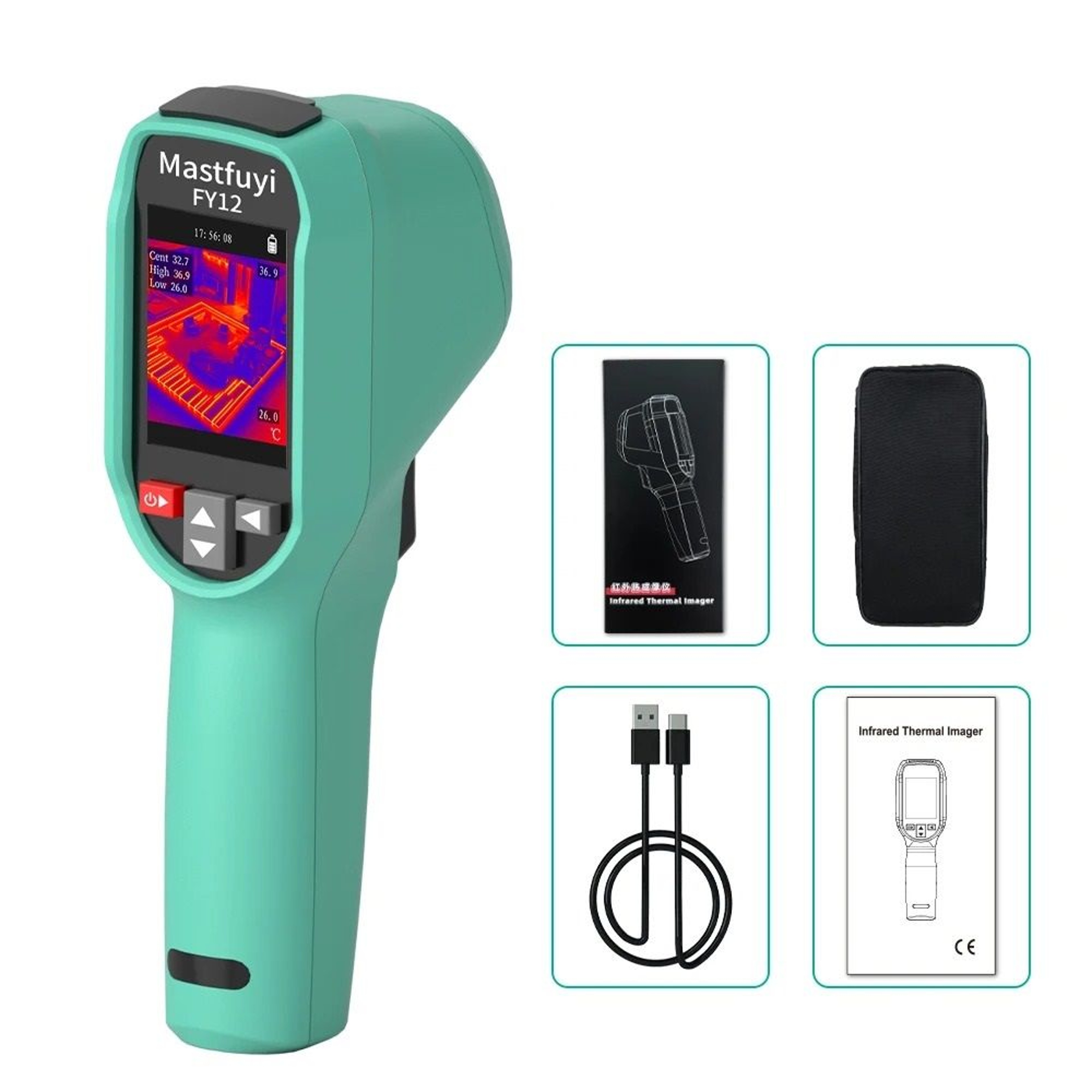 Professional Thermal Imaging Camera For Home And Industrial Use 7