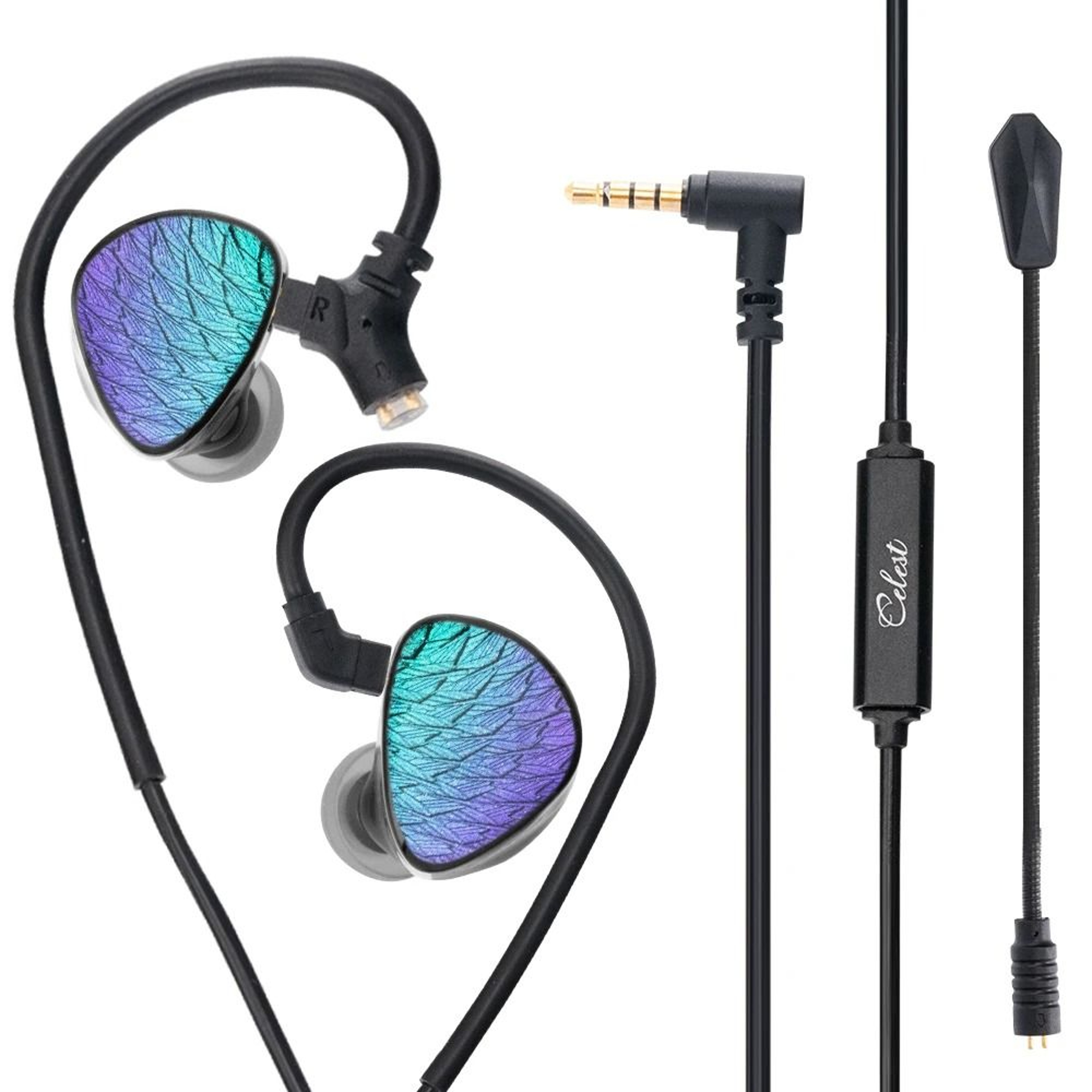 In Ear Headphones With 10mm Dynamic Driver And LCP Diaphragm 7
