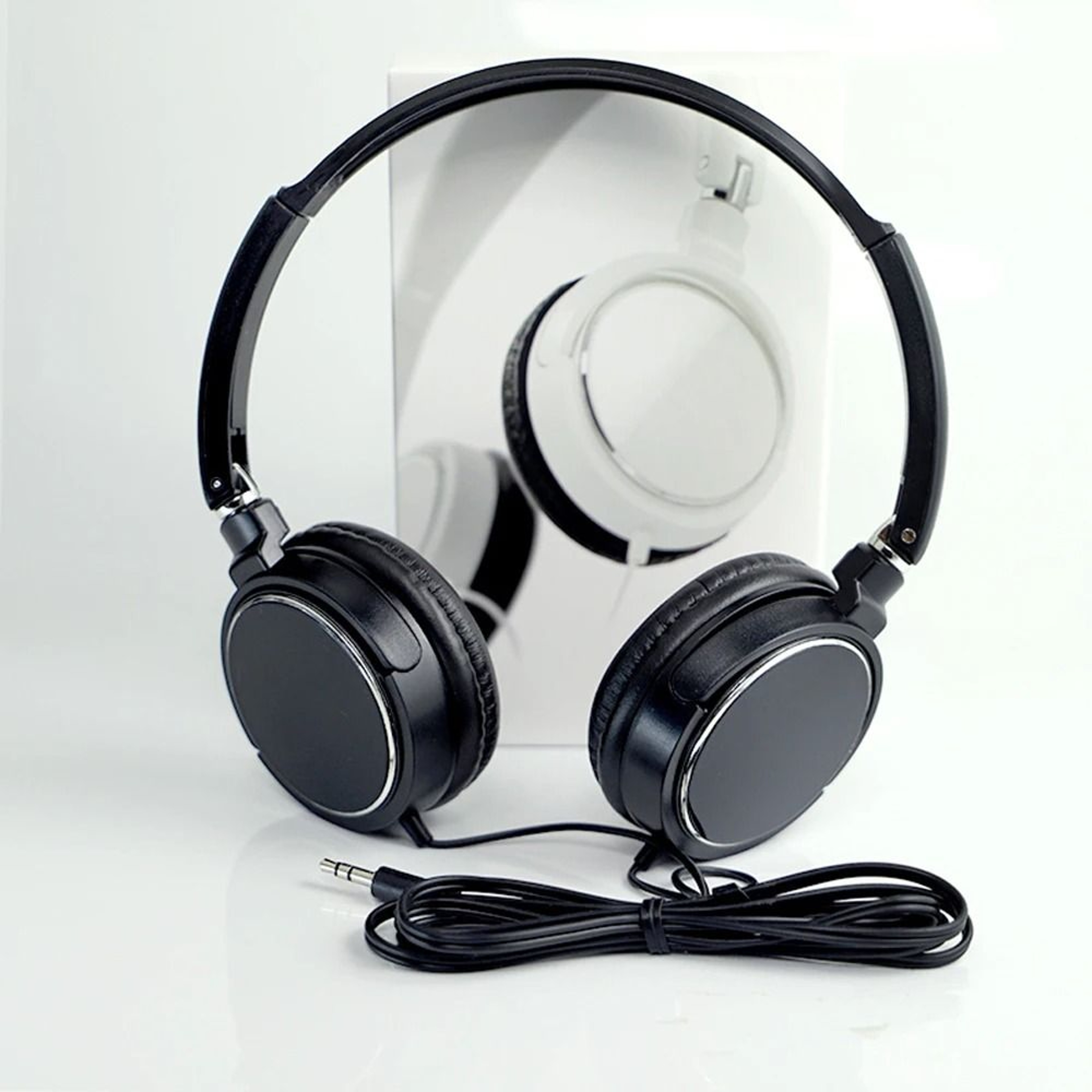 Foldable Wired Headset With Noise Cancellation And 35 Mm Jack 6