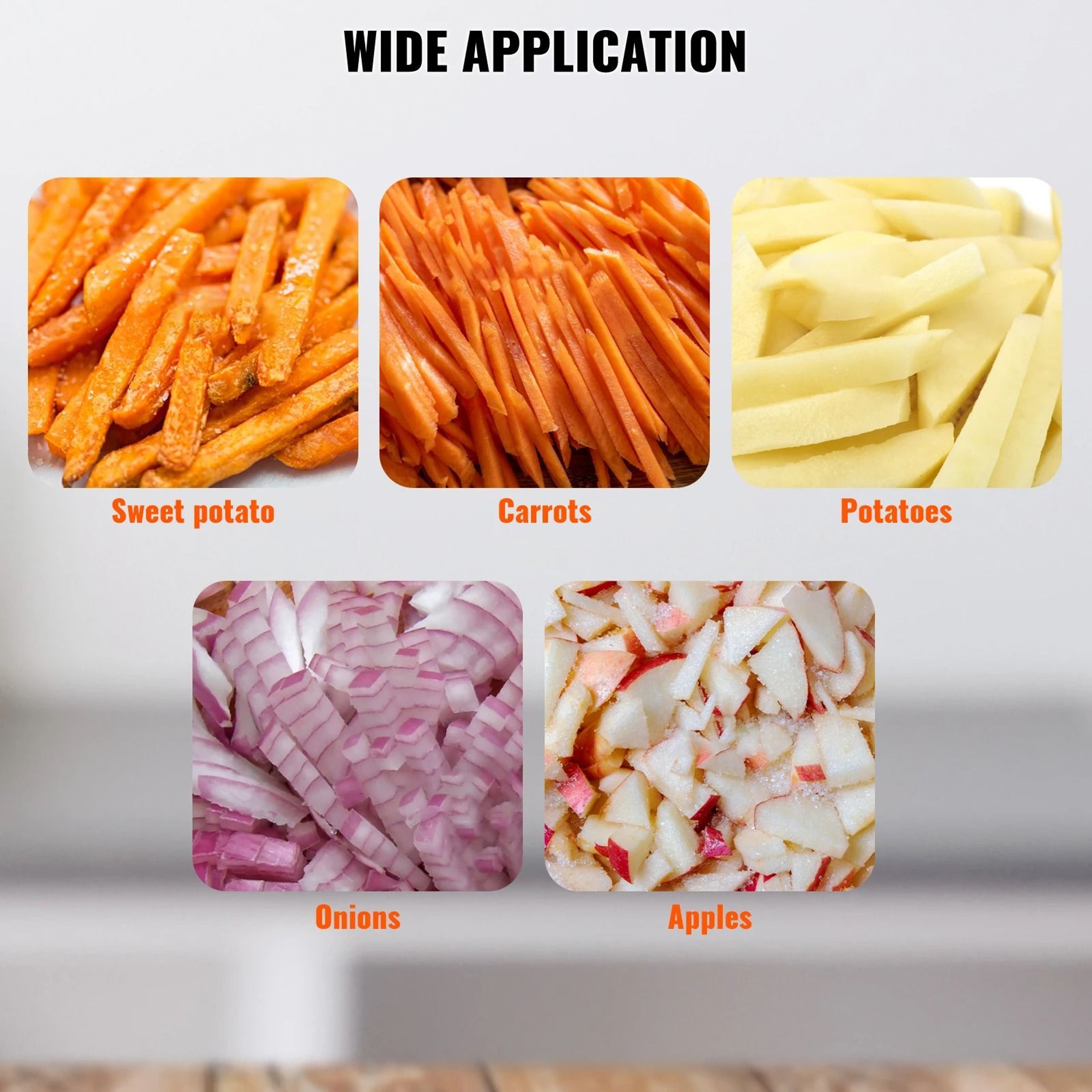 Heavy Duty Commercial Vegetable And Fruit Dicer Cutter 5