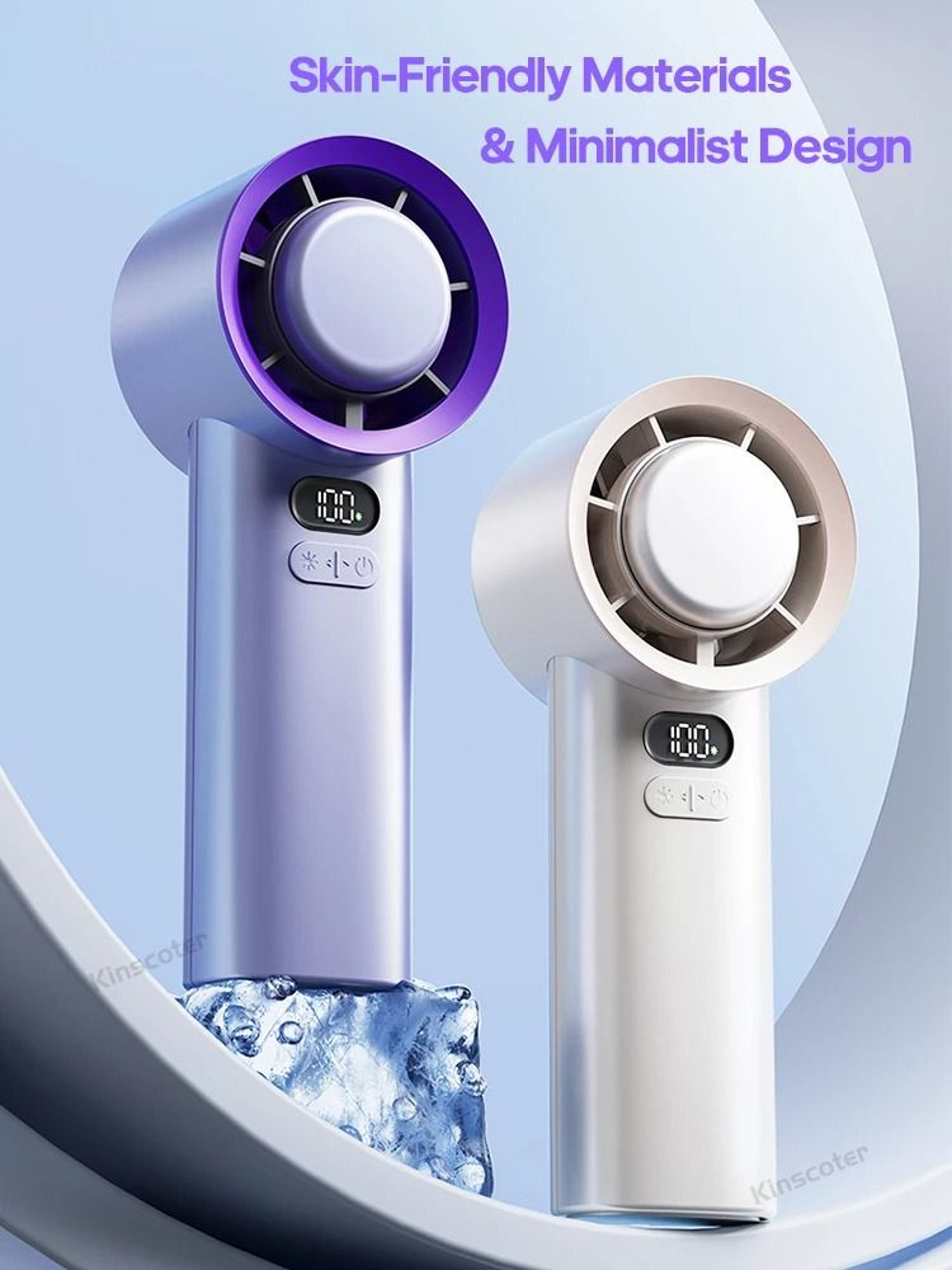 Portable Handheld Turbo Fan With 100 Adjustable Speeds 4