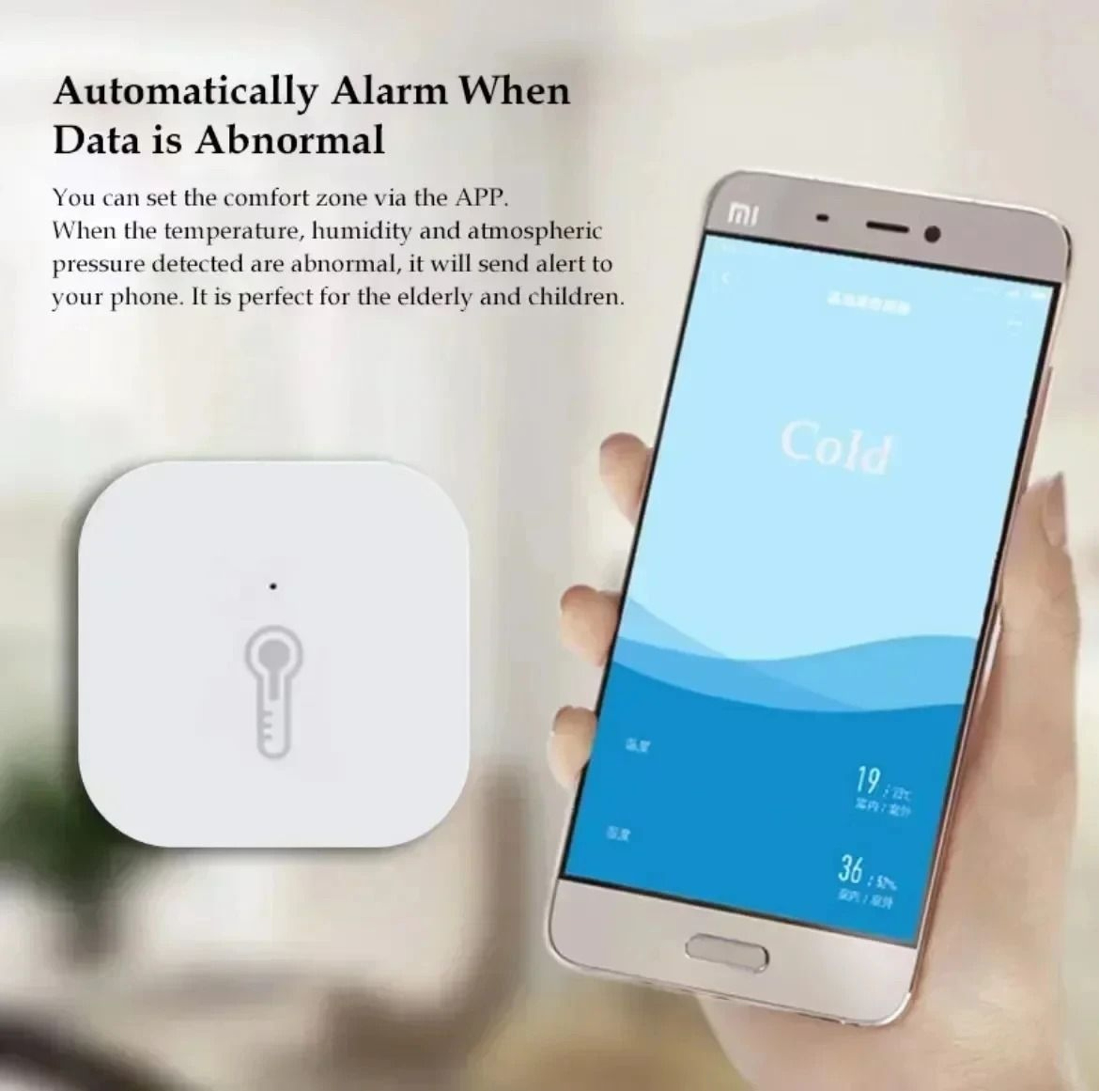 Smart Temperature Humidity And Air Pressure Sensor 3