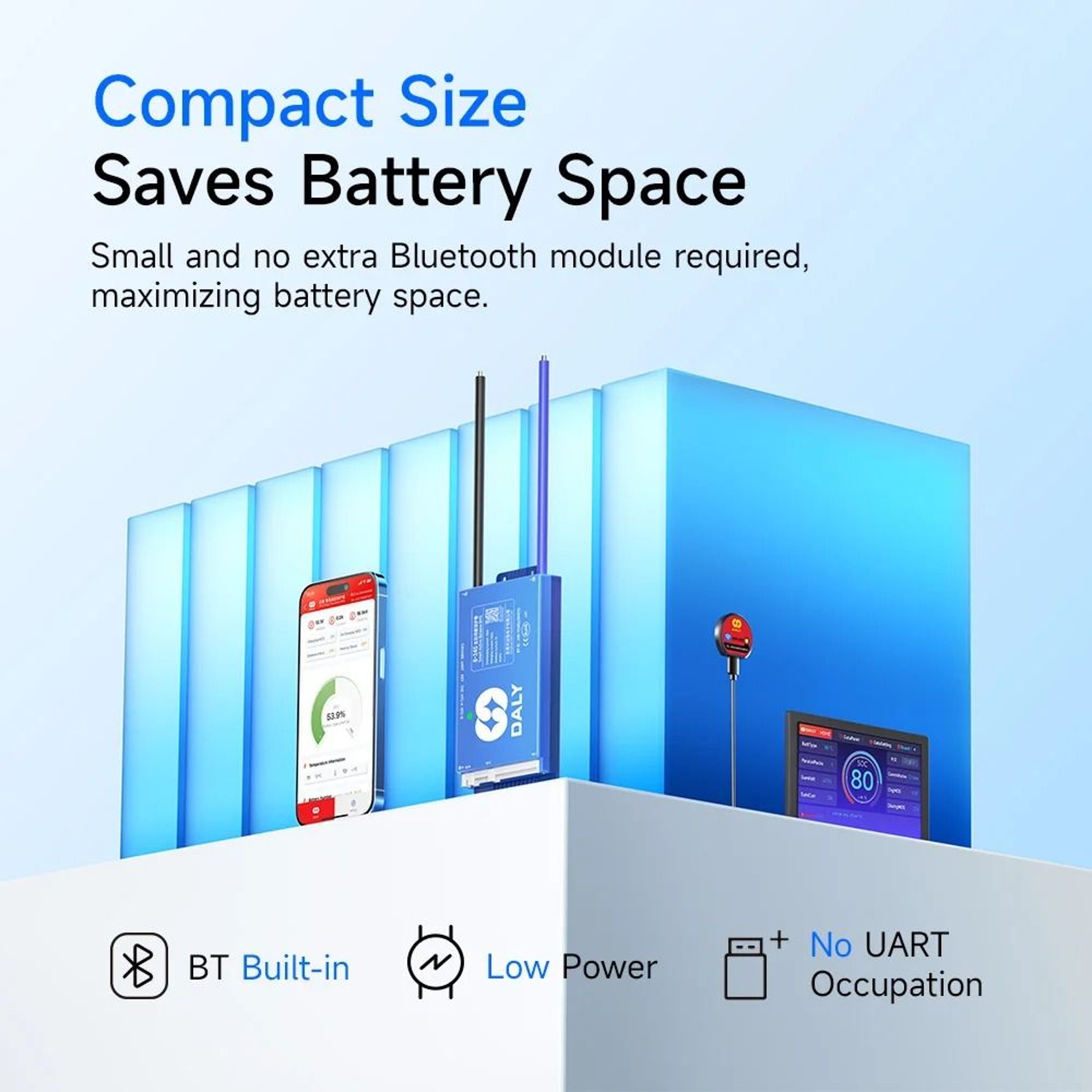 Smart BMS With Bluetooth And WiFi For Battery Protection And Monitoring 2