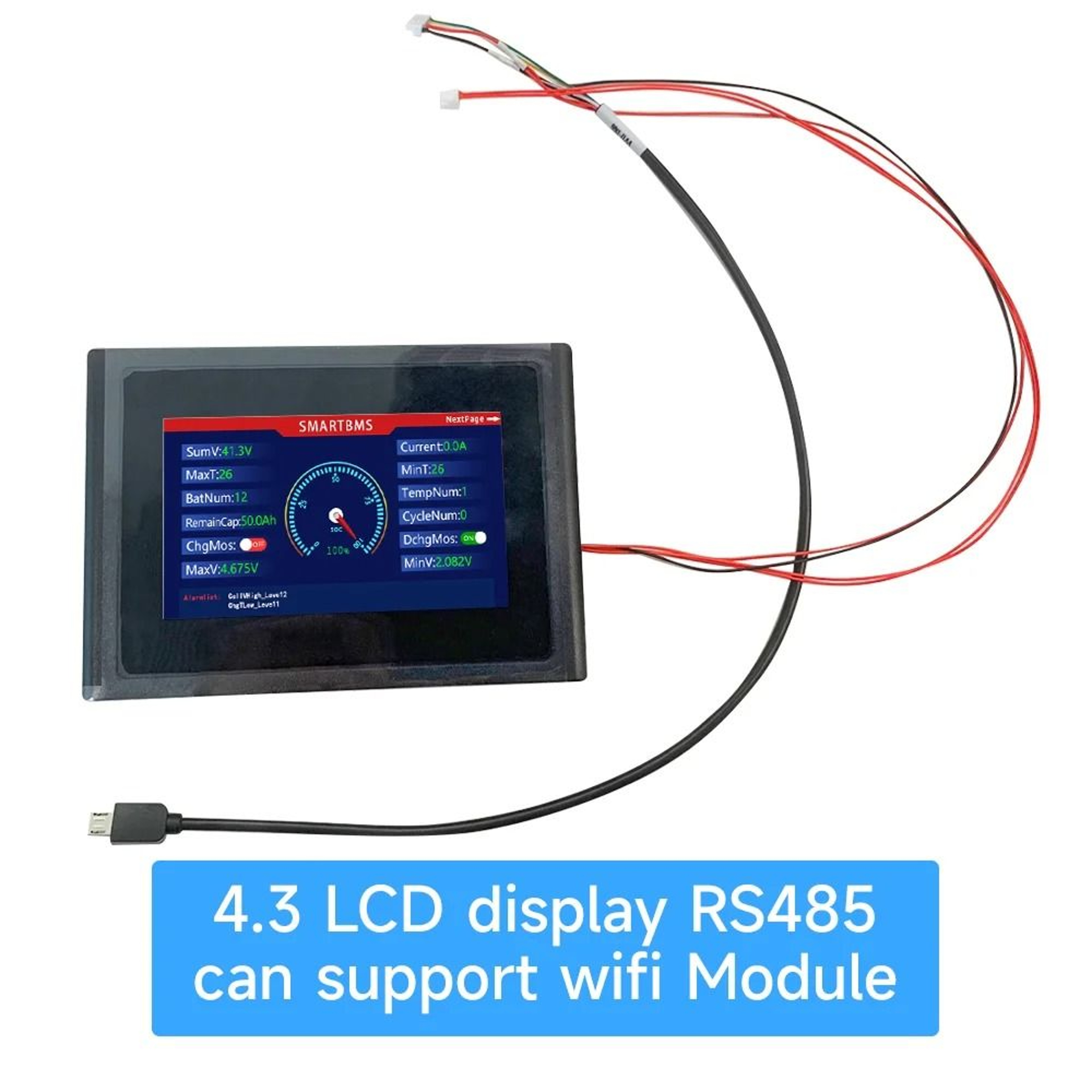 Smart BMS With Bluetooth And WiFi For Battery Protection And Monitoring 25