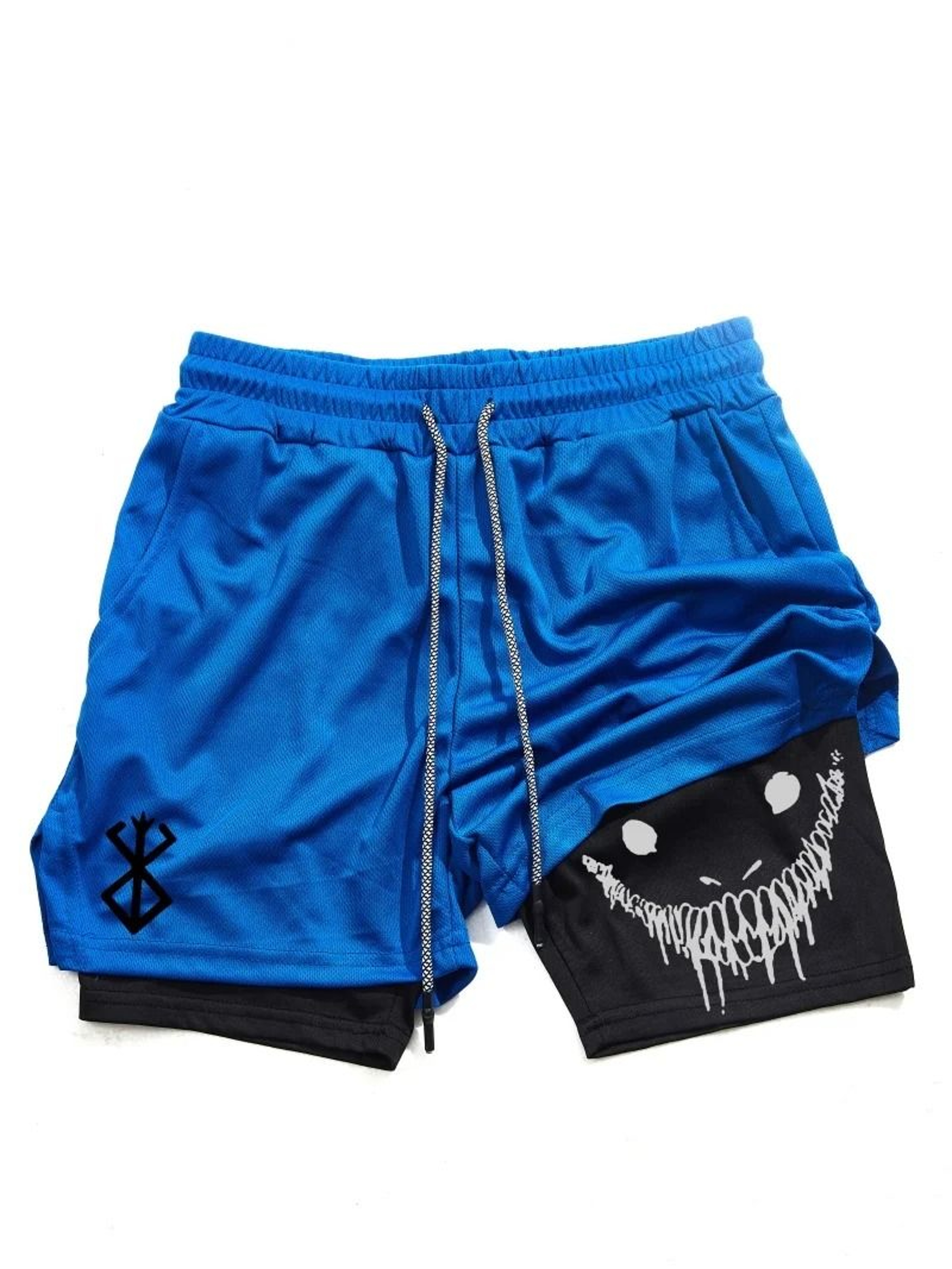 Mens 2 In 1 Quick Dry Running And Training Shorts 4