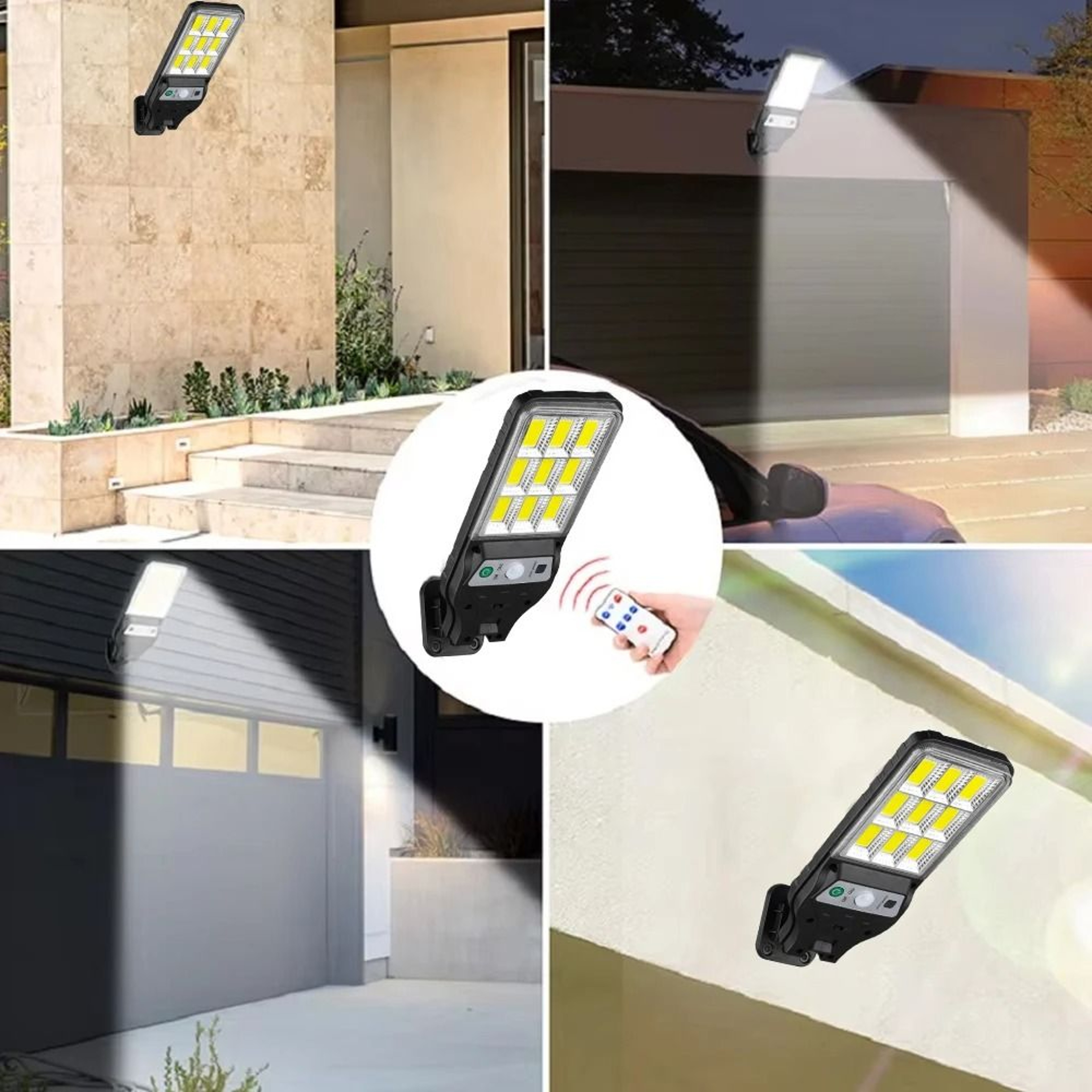 Solar Motion Sensor Wall Lamp For Outdoor Lighting 2