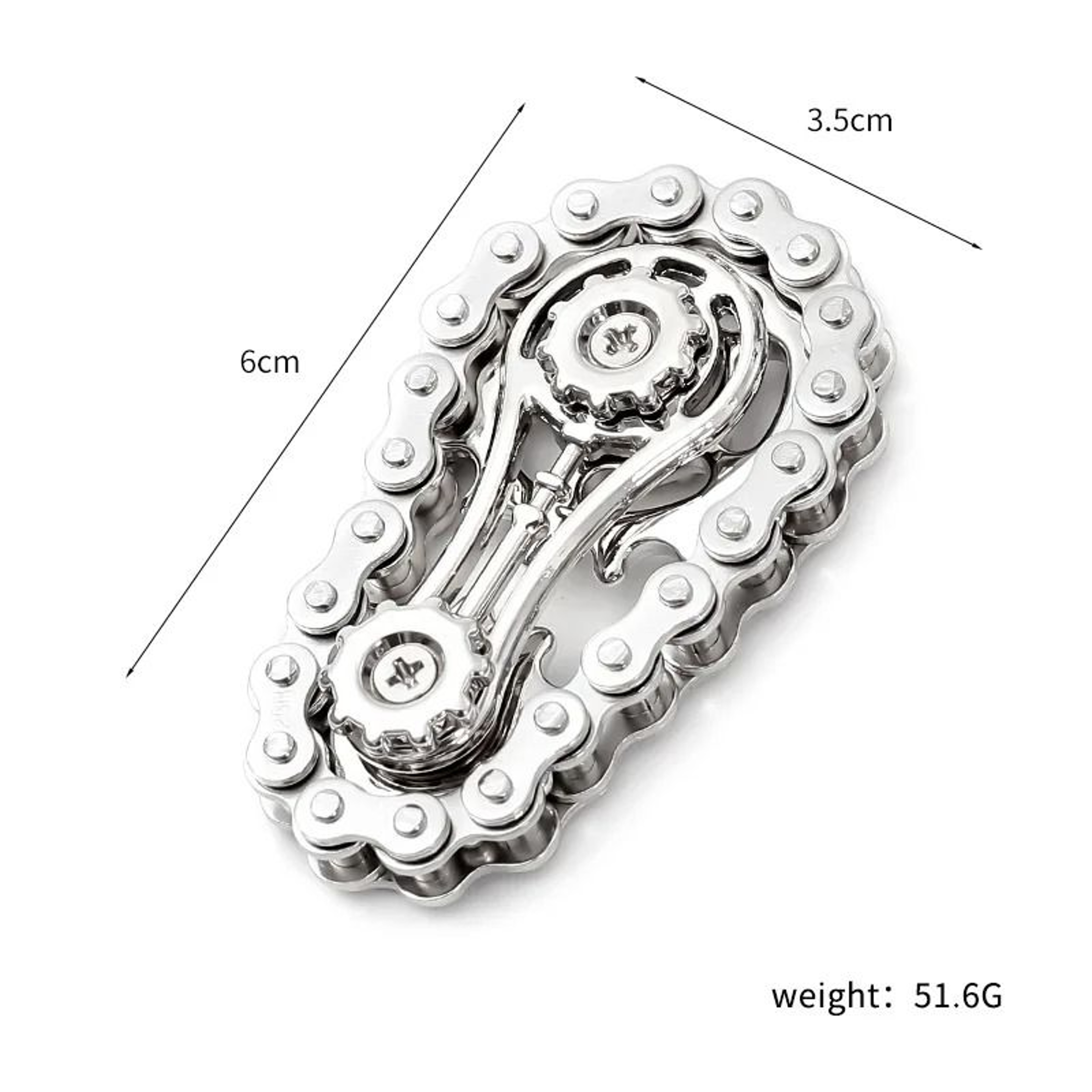 Metal Flywheel Fidget Spinner For Stress And Focus 6