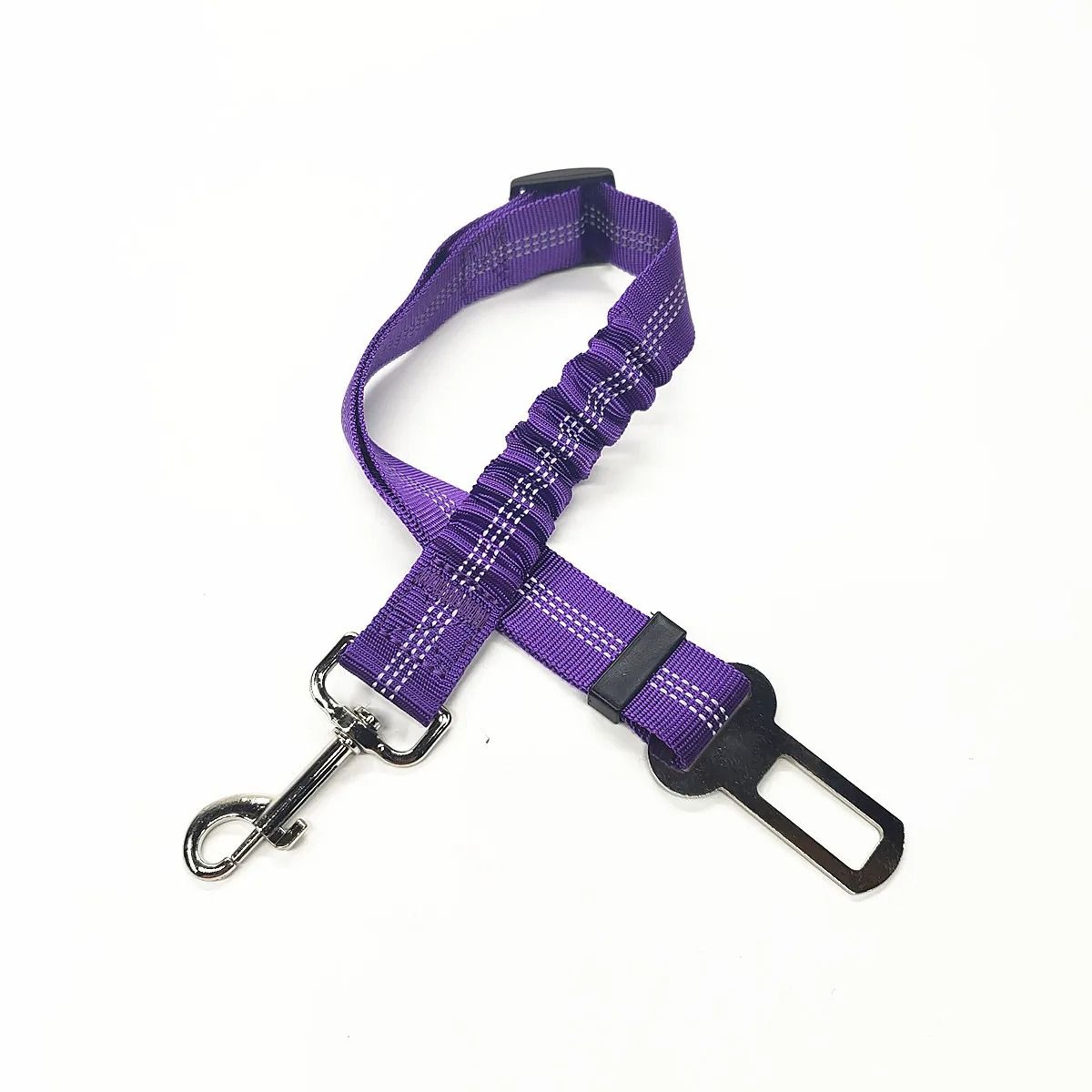 Adjustable Reflective Dog Seat Belt Harness For Car Travel 15