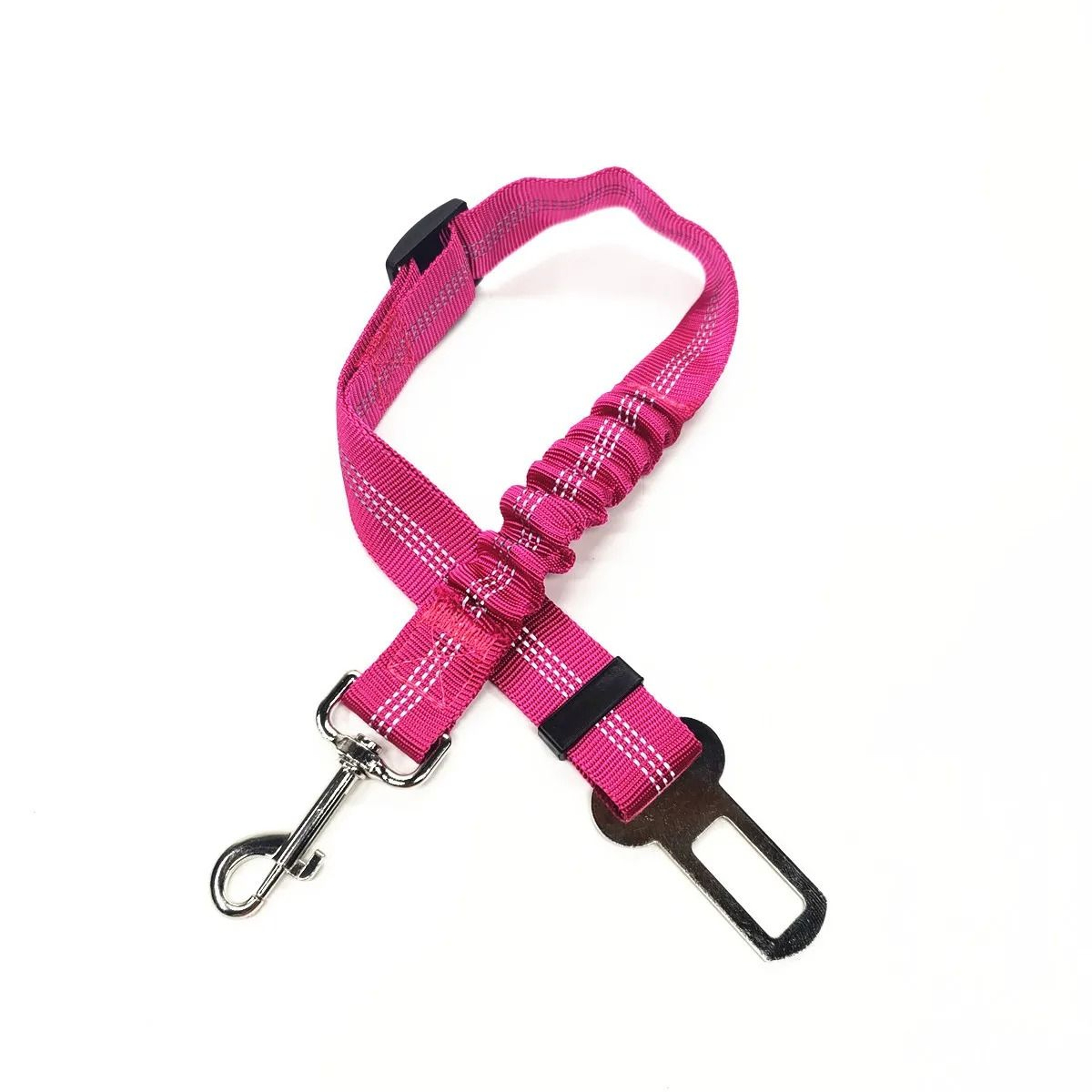 Adjustable Reflective Dog Seat Belt Harness For Car Travel 16