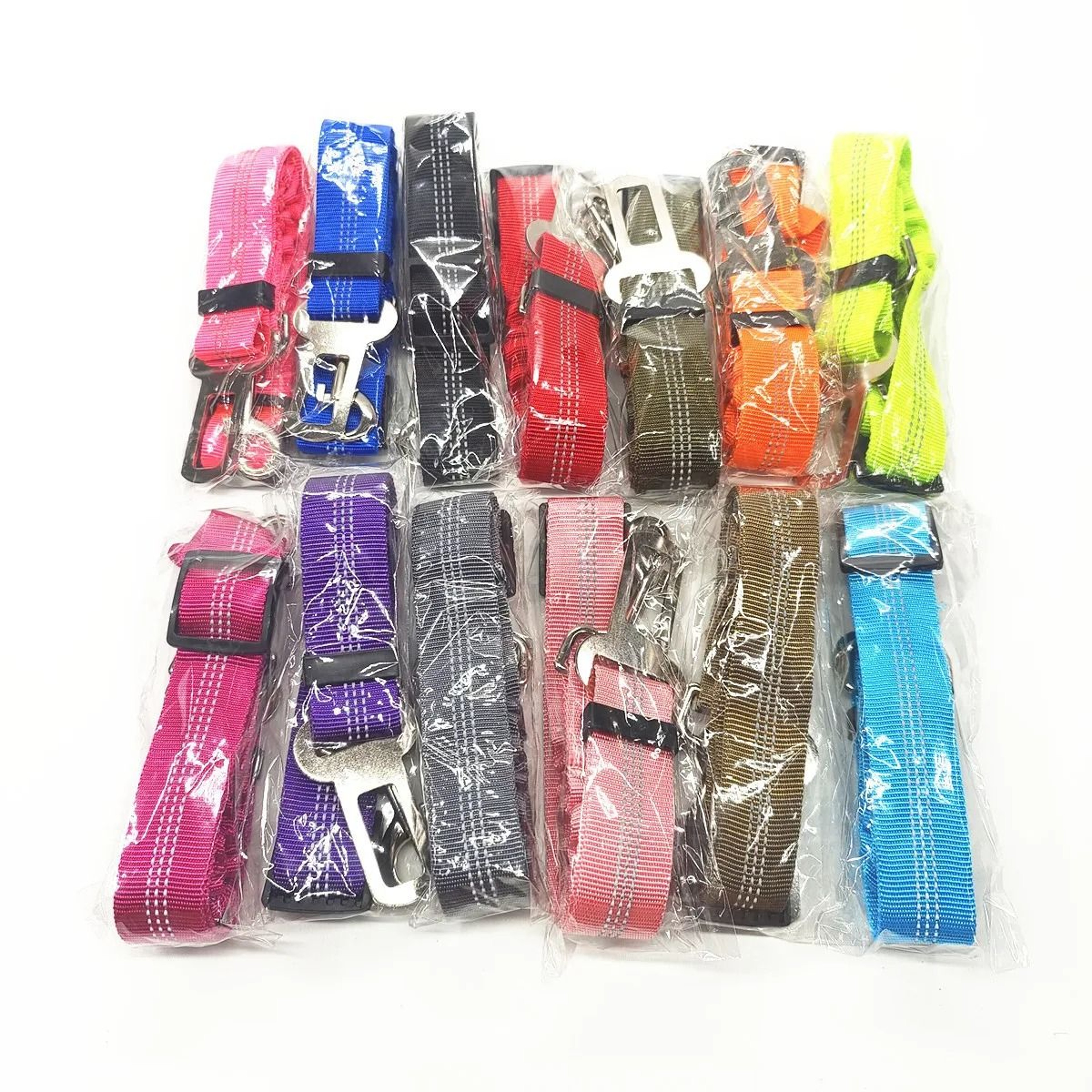 Adjustable Reflective Dog Seat Belt Harness For Car Travel 5