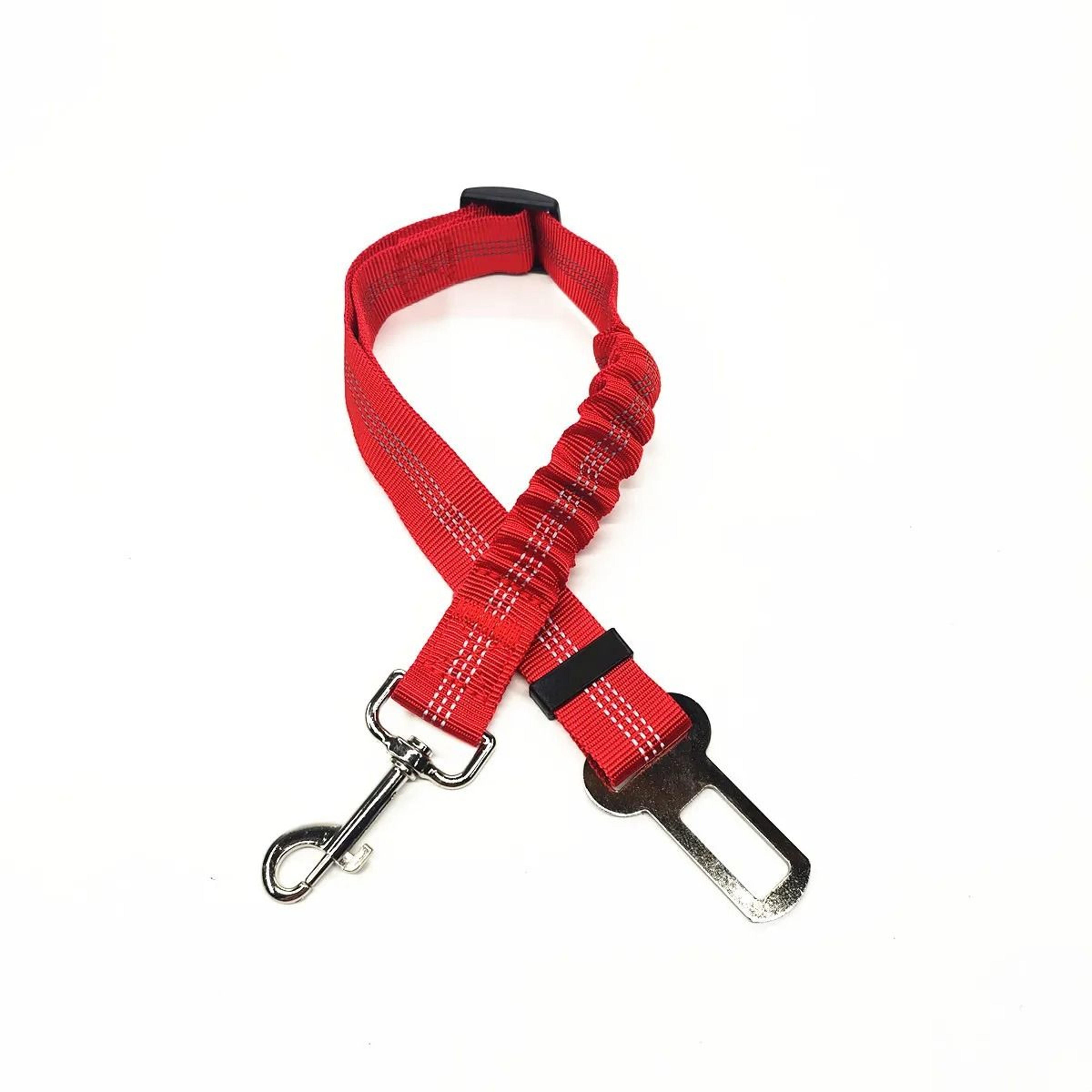 Adjustable Reflective Dog Seat Belt Harness For Car Travel 7