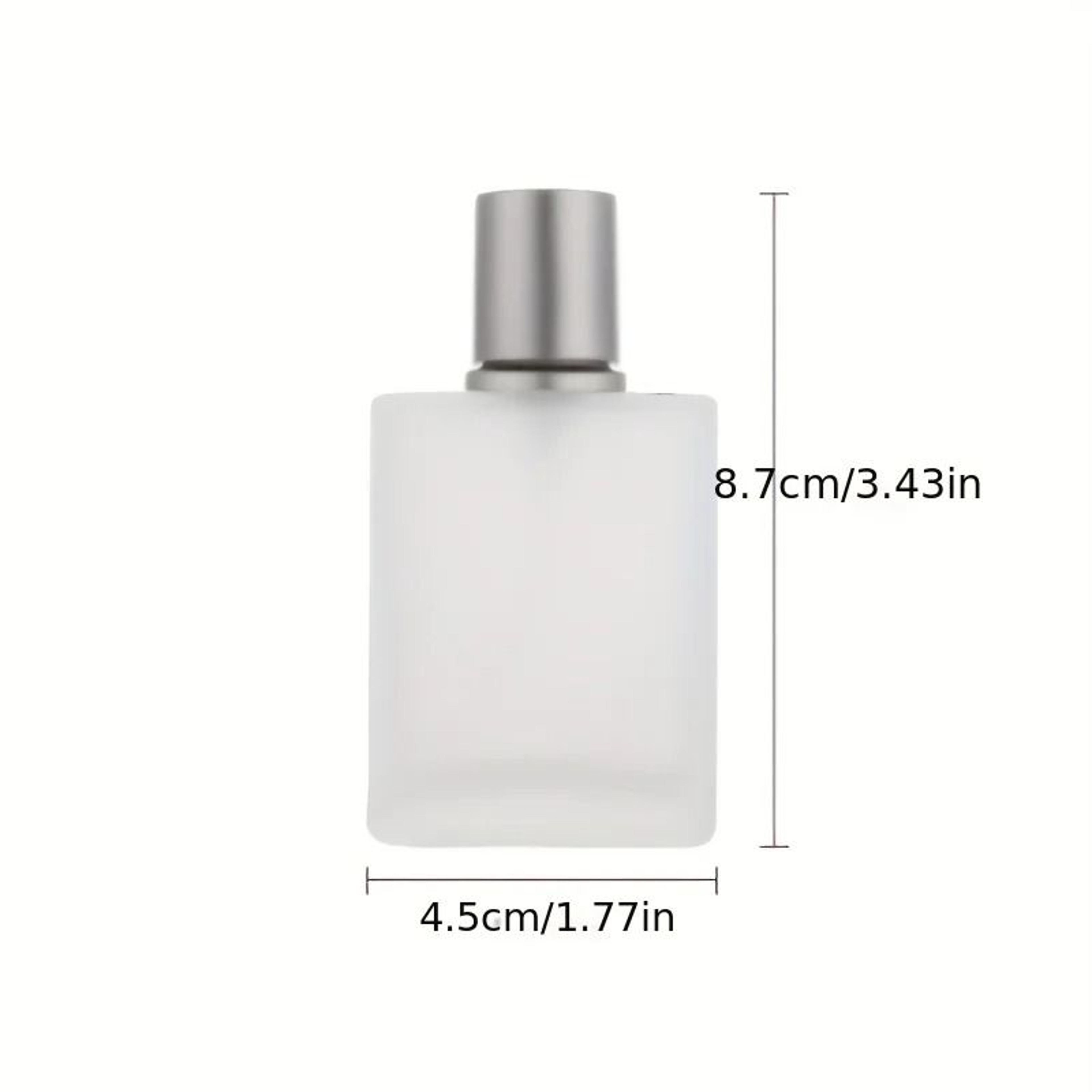 Sandblasted Glass Perfume Spray Bottle 30ml  50ml 5