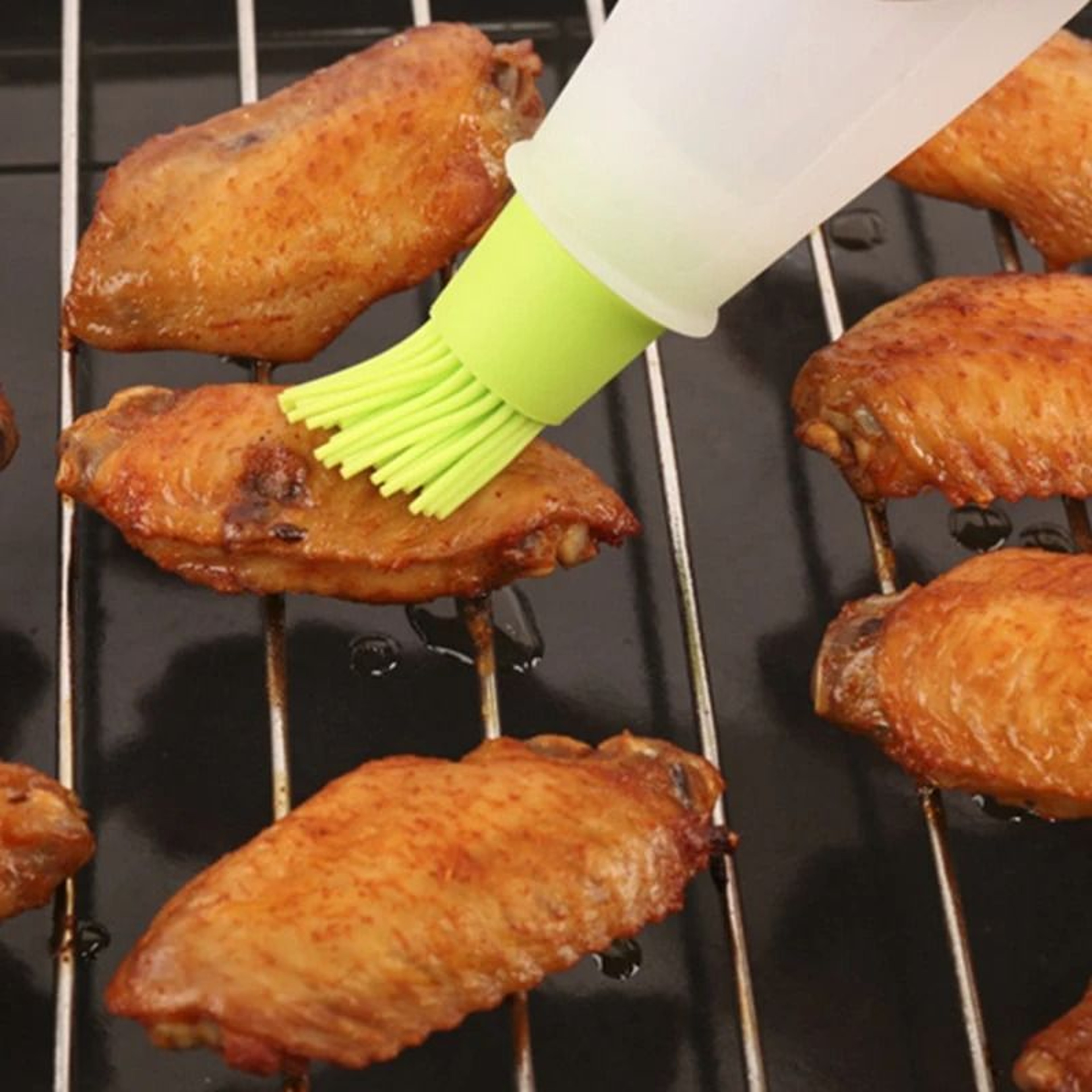 Silicone Oil Basting Brush For Cooking And Baking 3