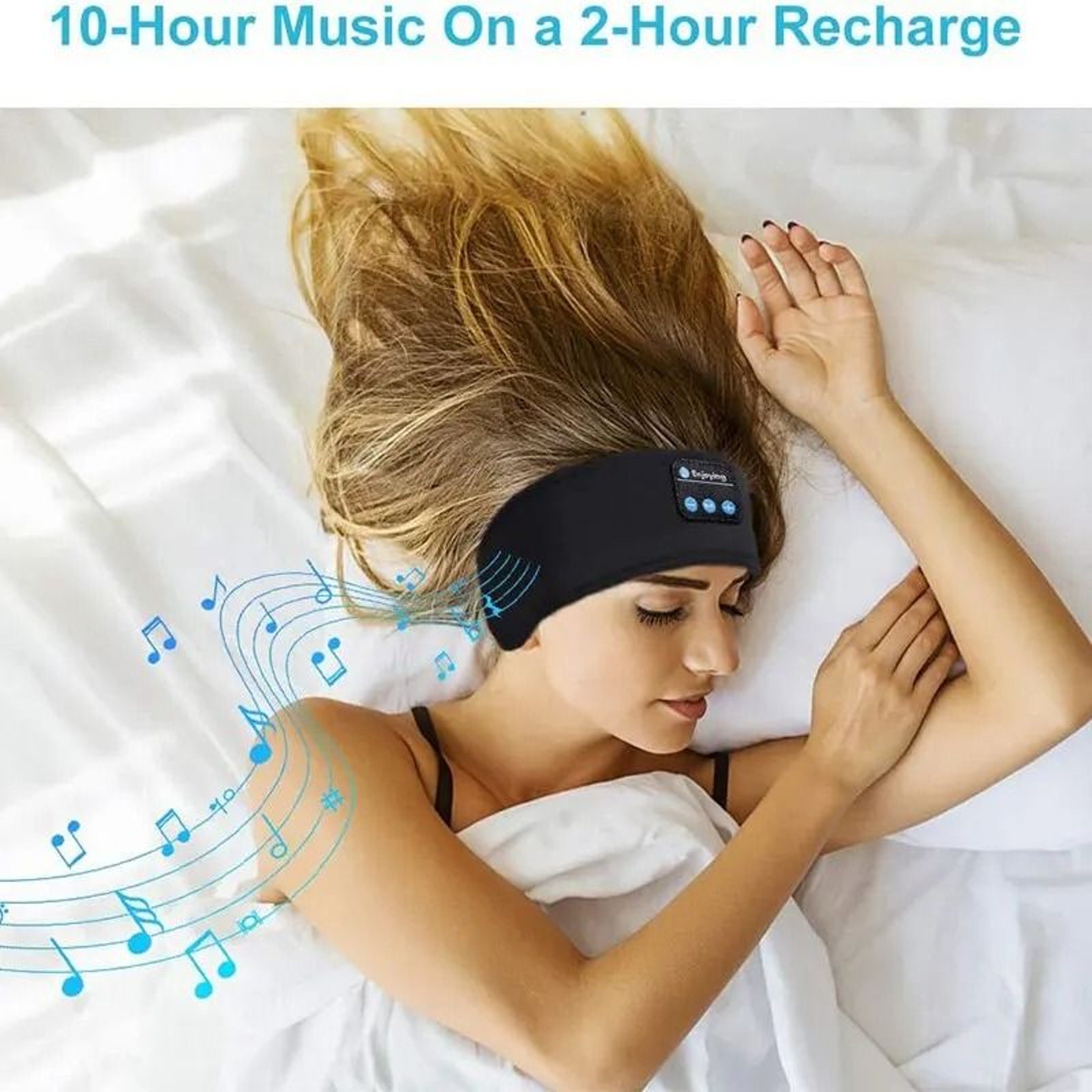 Wireless Bluetooth Sleep Headband Earphones 5