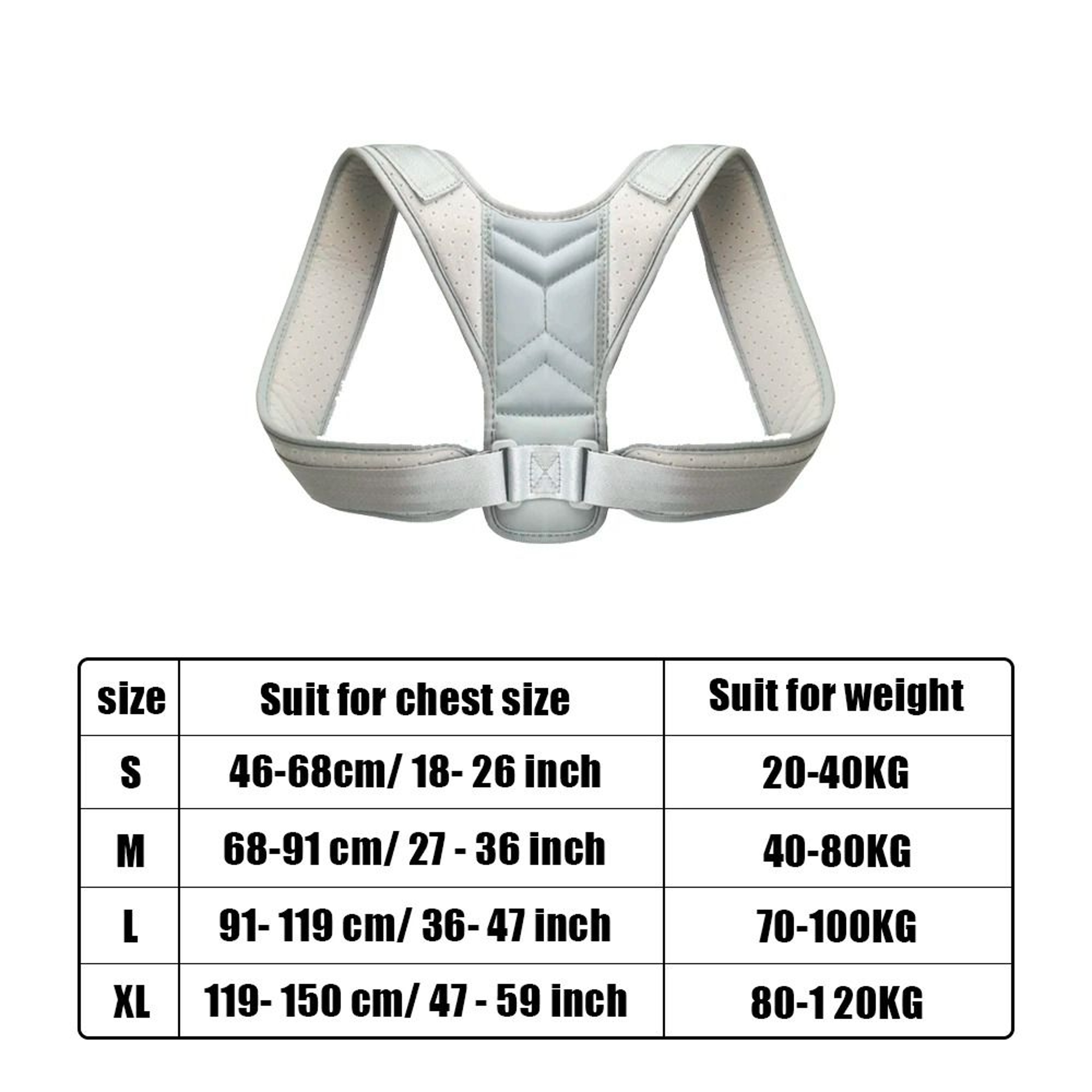 Adjustable Back Posture Corrector Brace 5