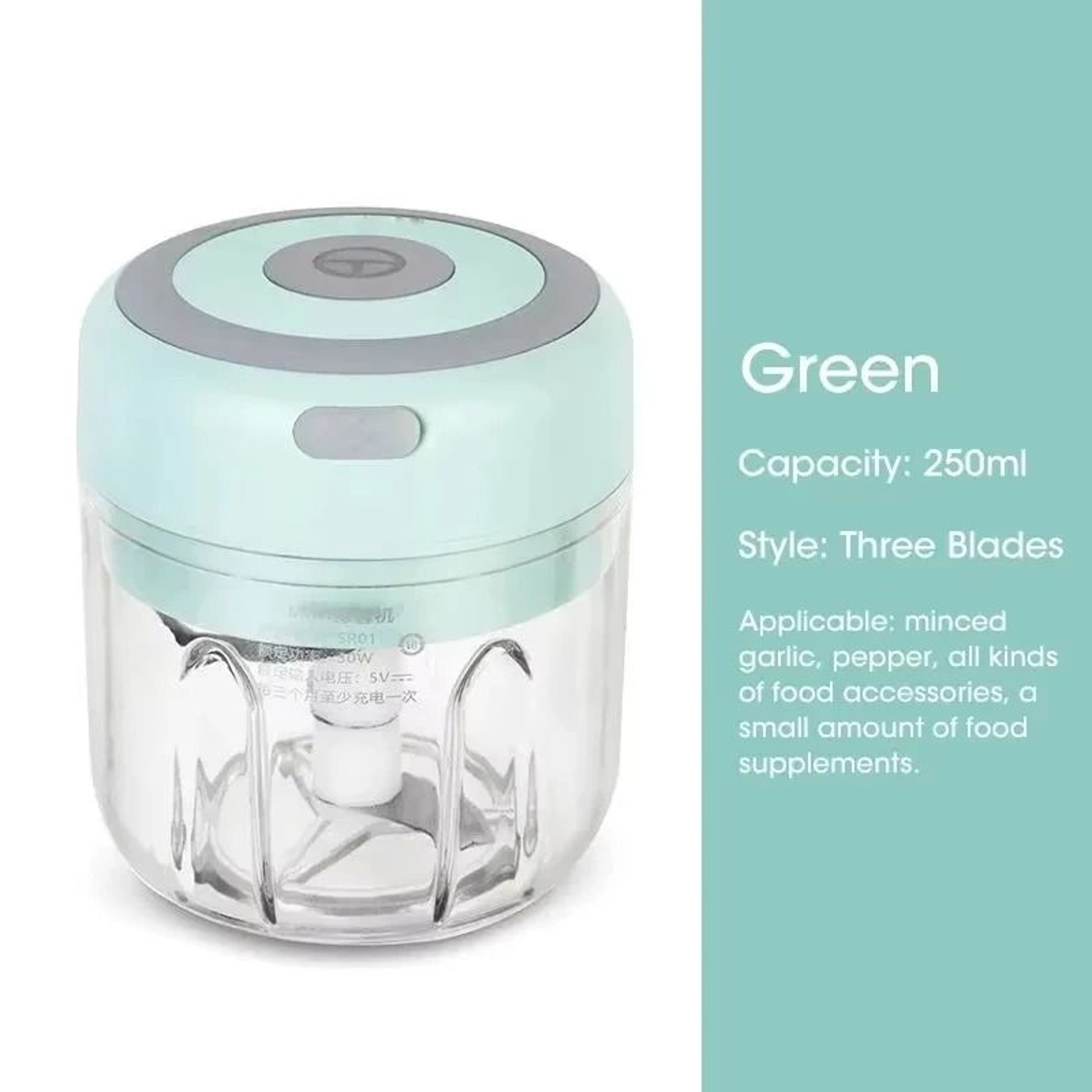 Mini USB Electric Food Chopper 7