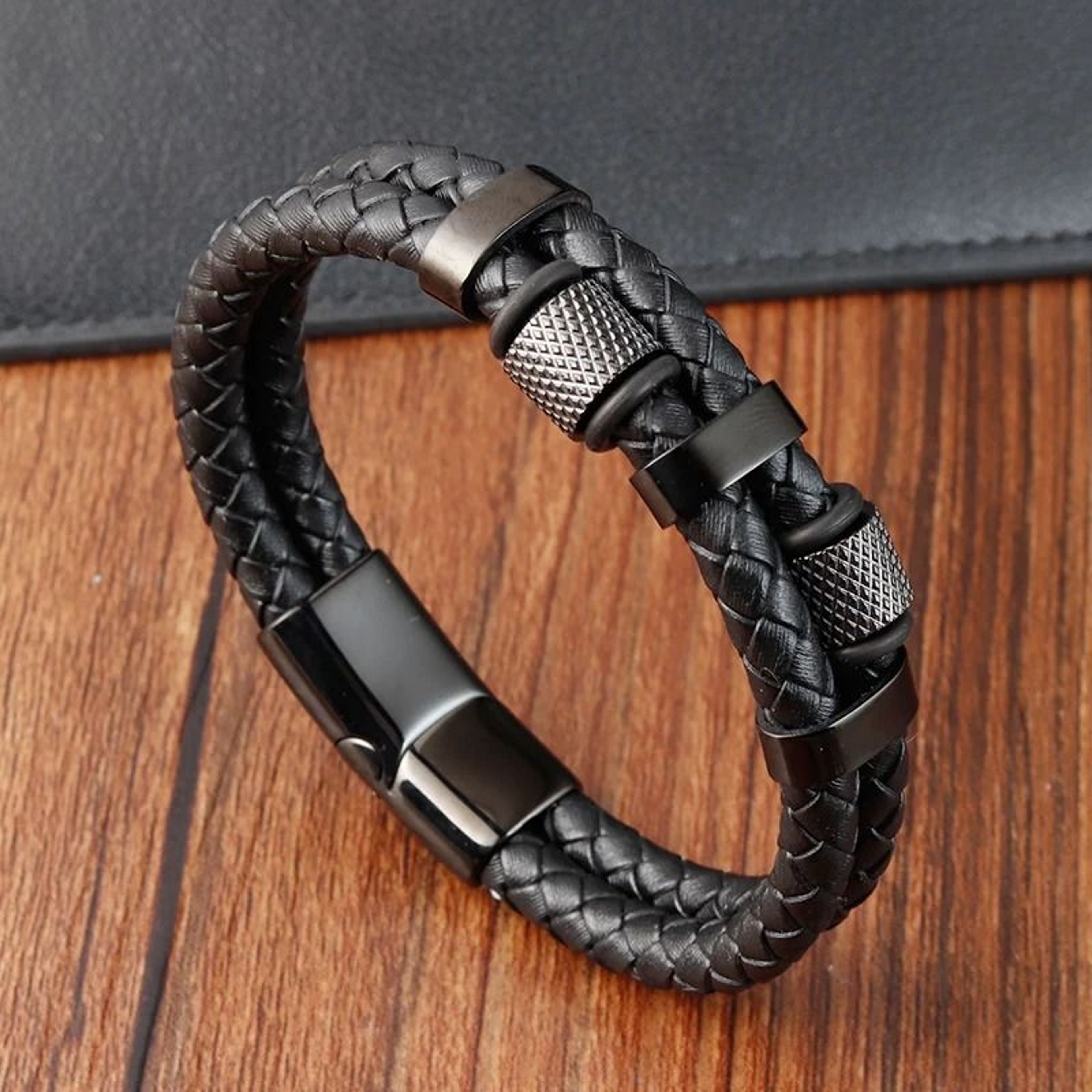 Braided Rope Bracelet With Magnetic Clasp 8