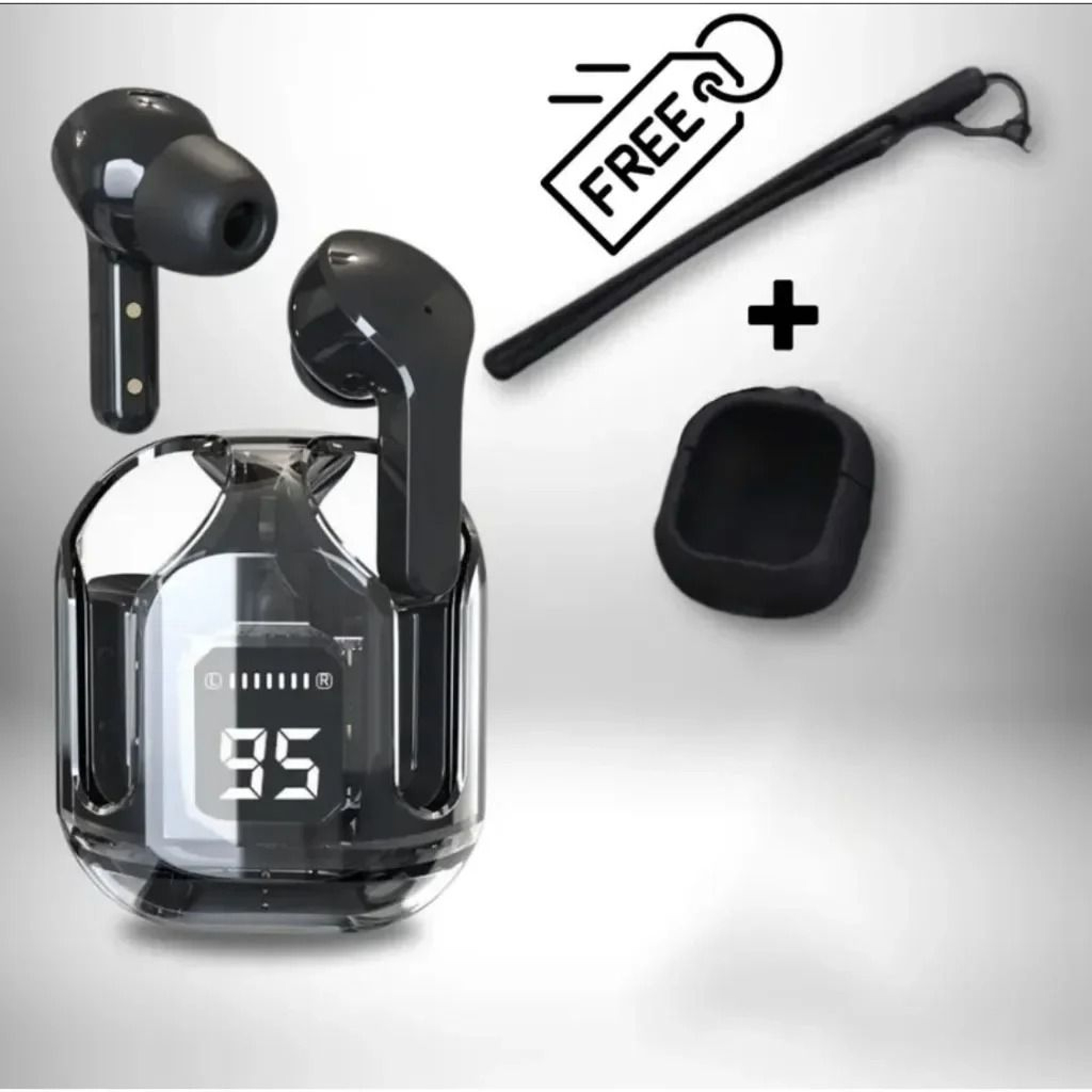 Wireless Bluetooth Earbuds With Noise Reduction And Carrying Case 9