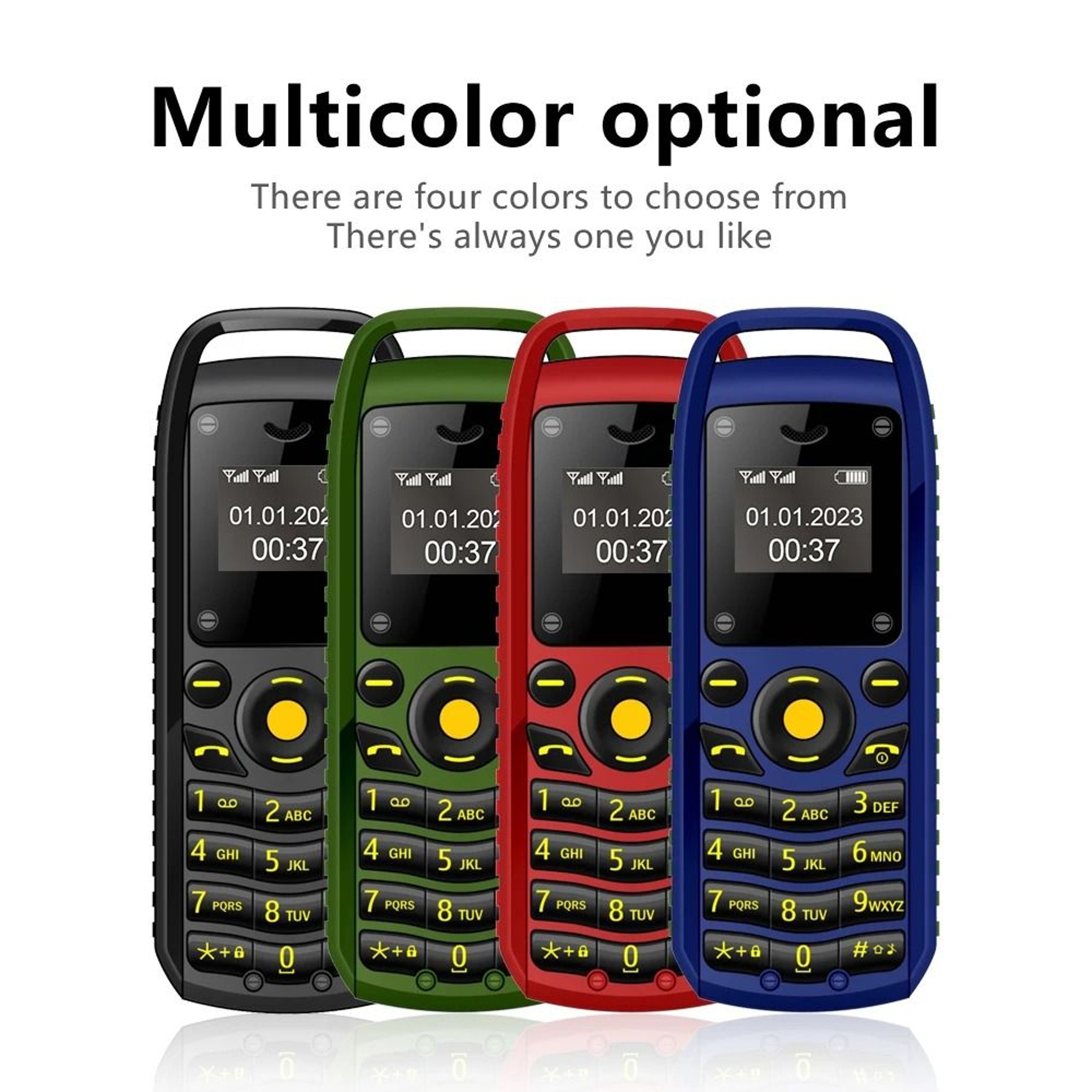 Compact Mini DualSIM Phone With Bluetooth  Call Features 3