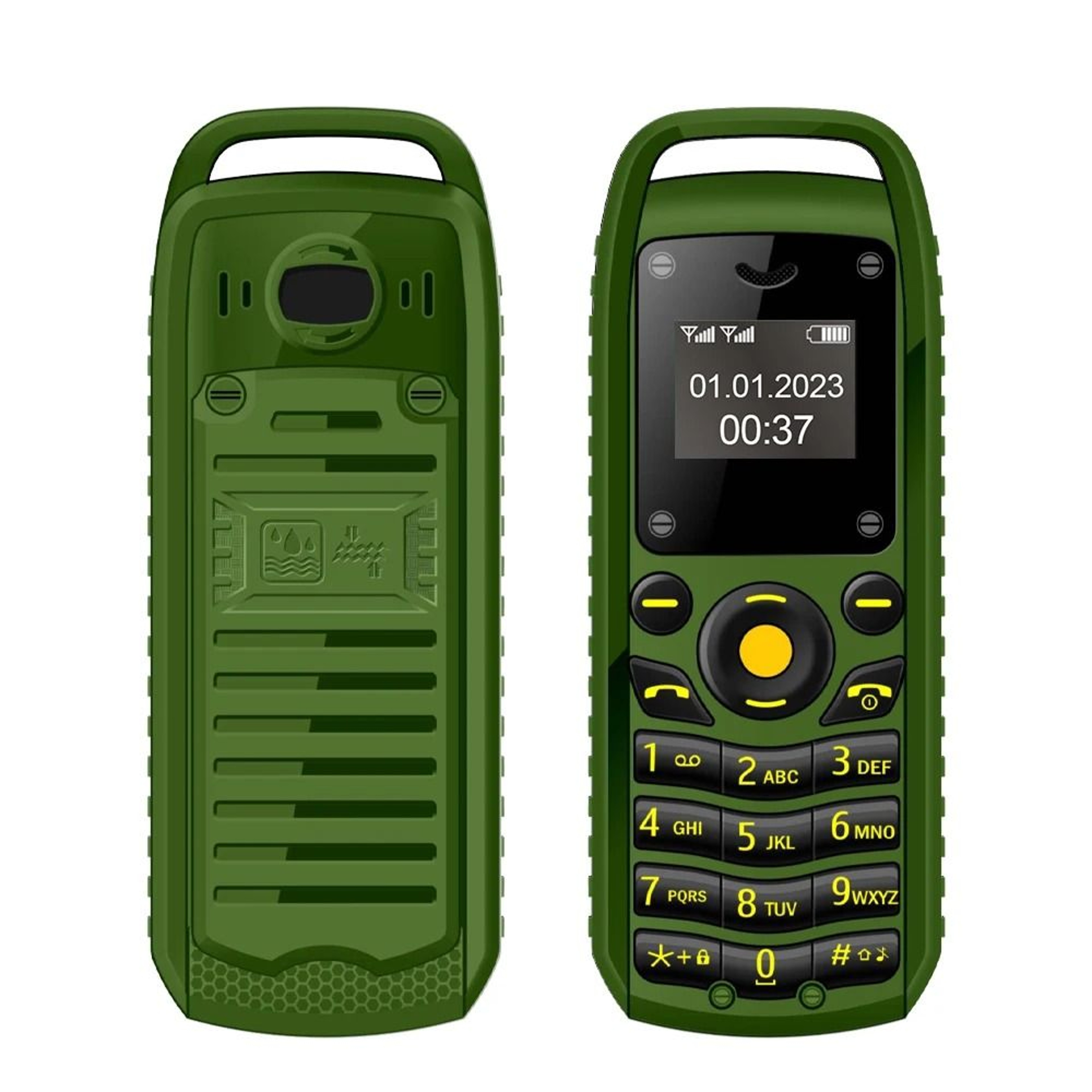 Compact Mini DualSIM Phone With Bluetooth  Call Features 8