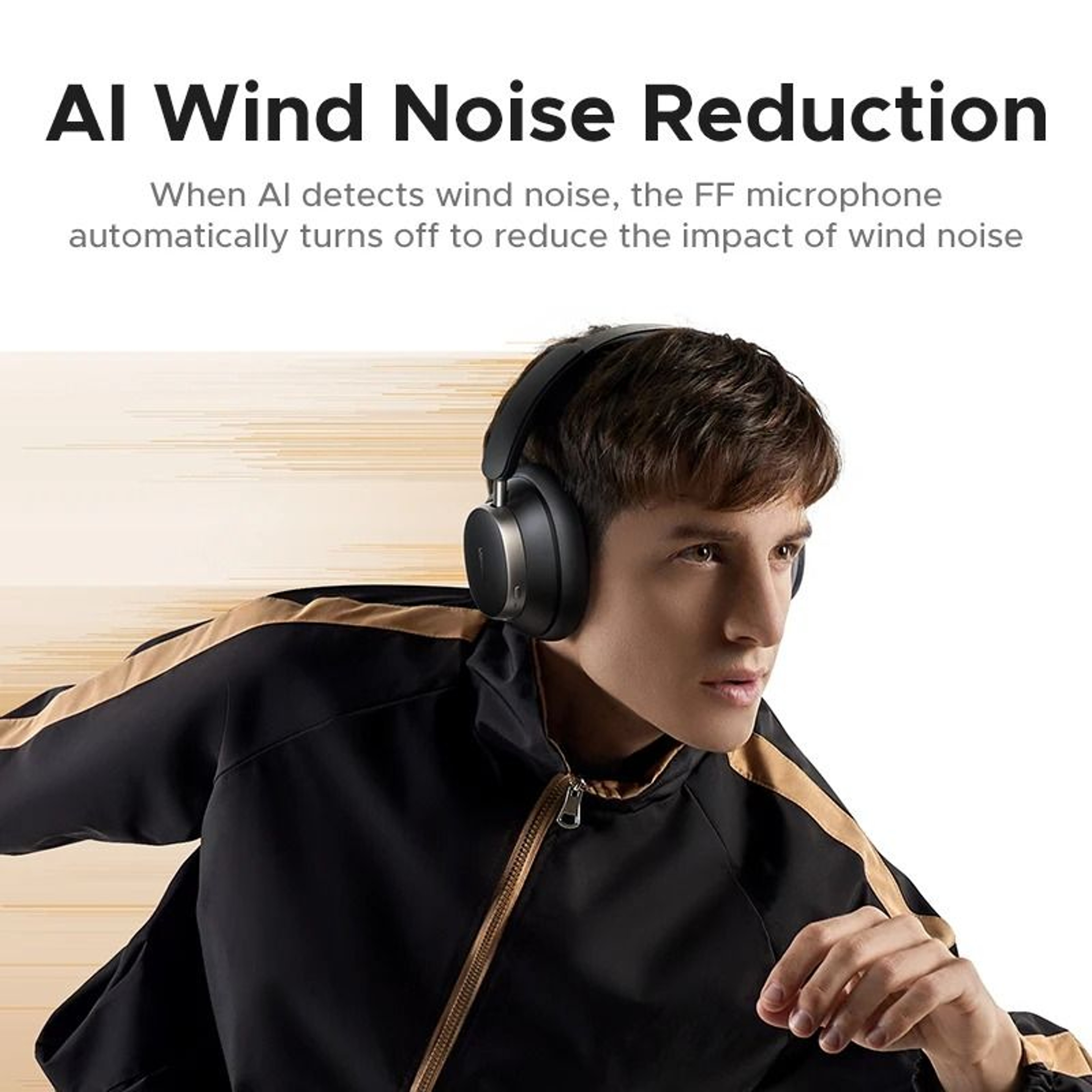 Wireless Over Ear Headphones With Active Noise Cancellation 3