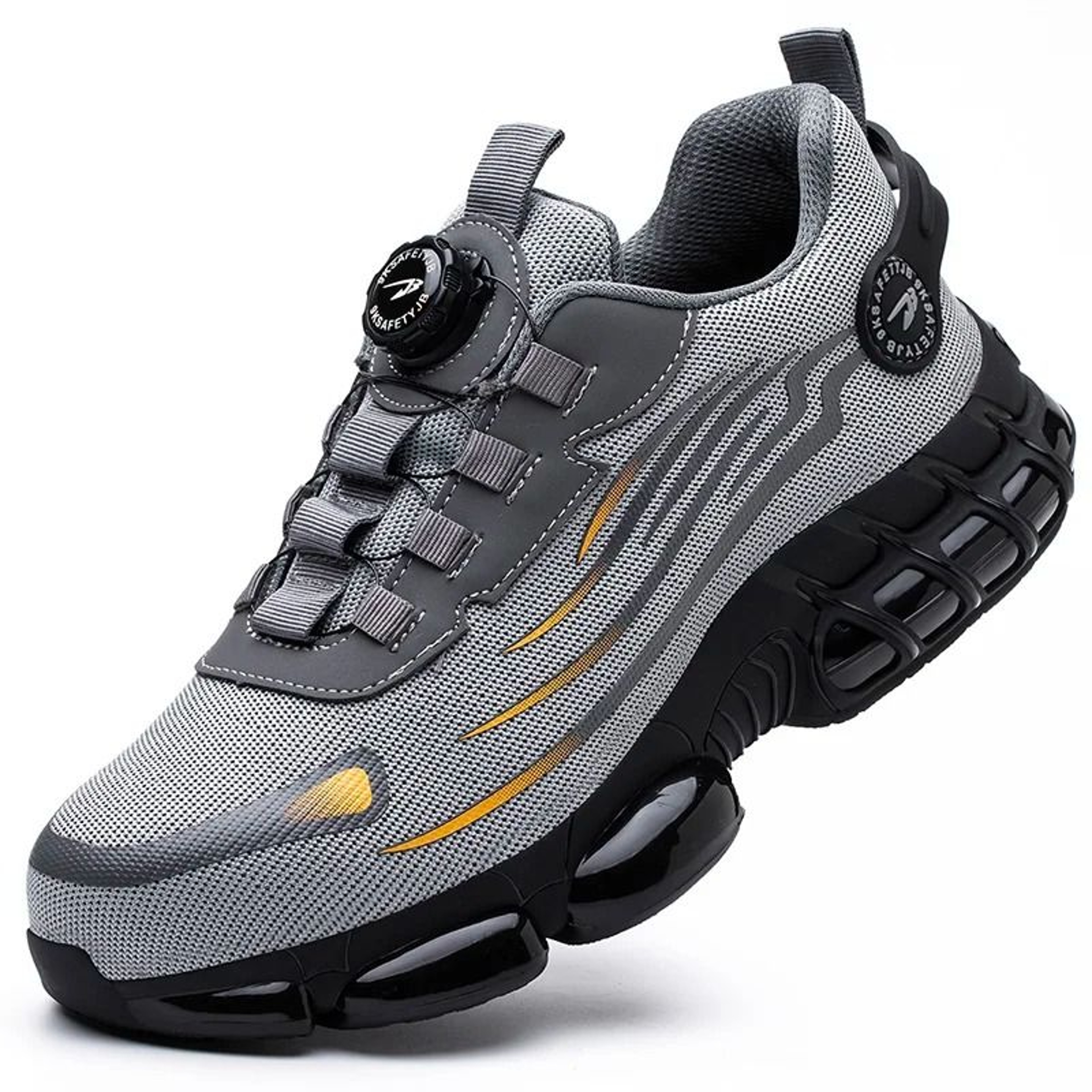 Rotating Button Safety Shoes For Men 7