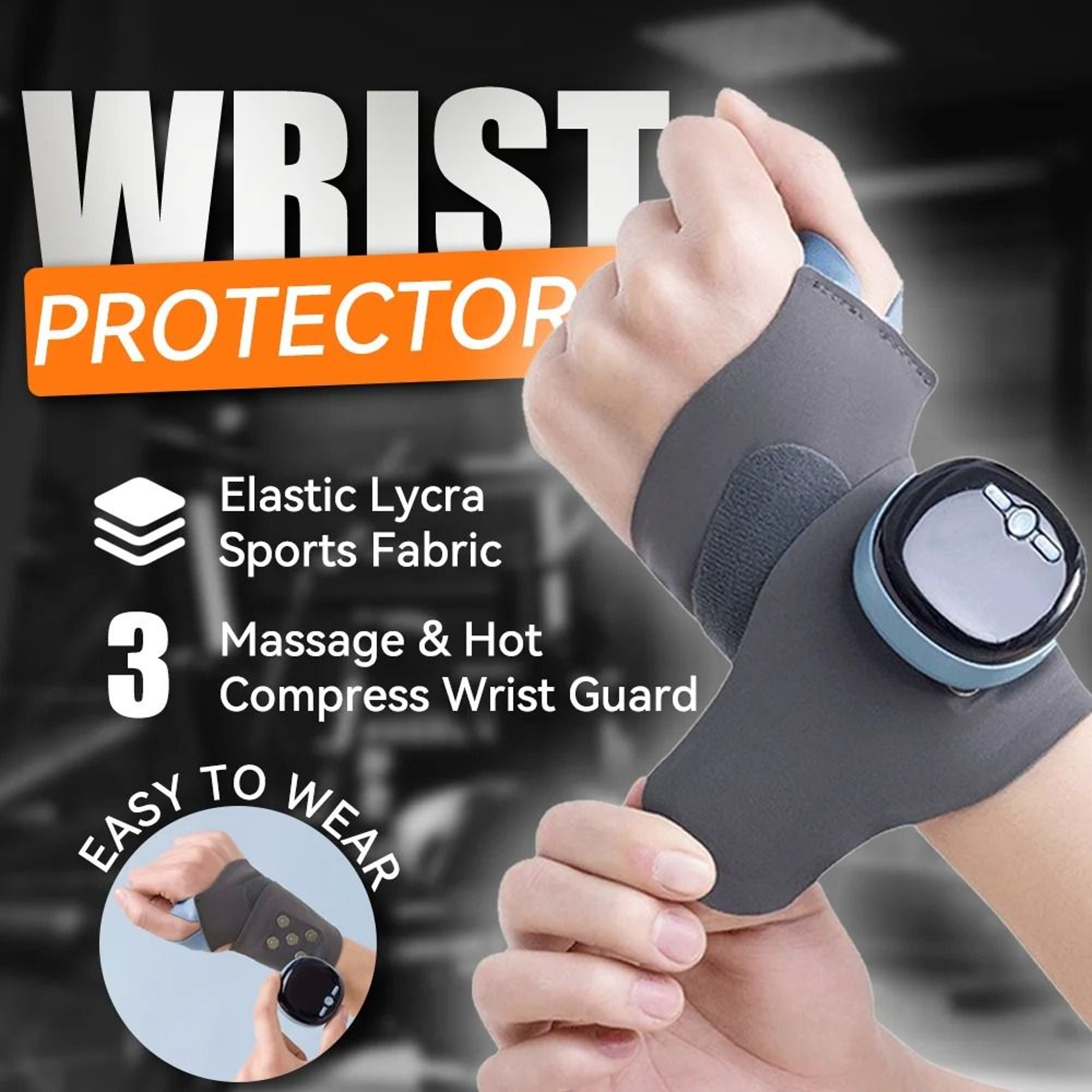 Heated Wristband For Tendonitis And TFCC Strain 0