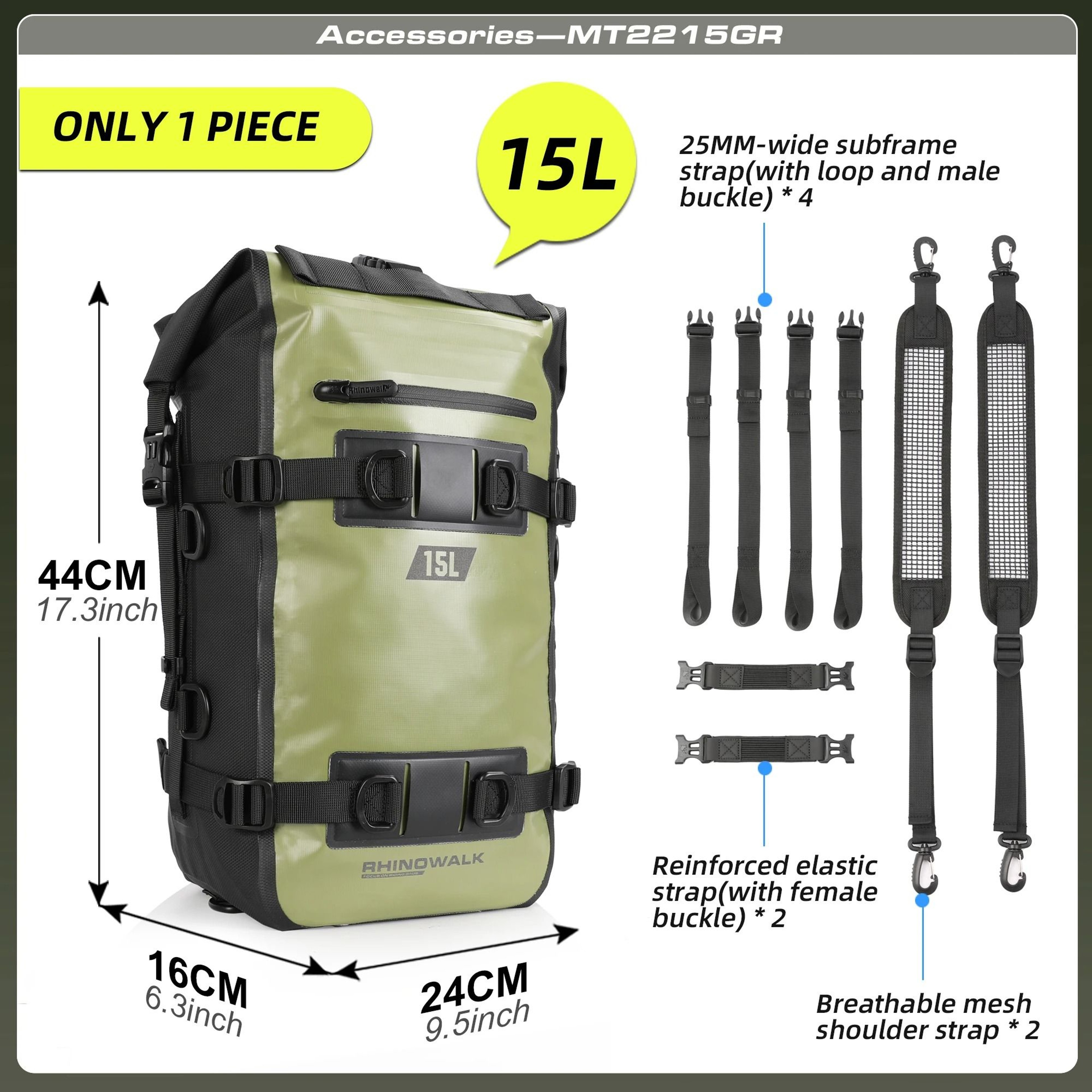 Waterproof Motorcycle Backpack And Tail Bag 9