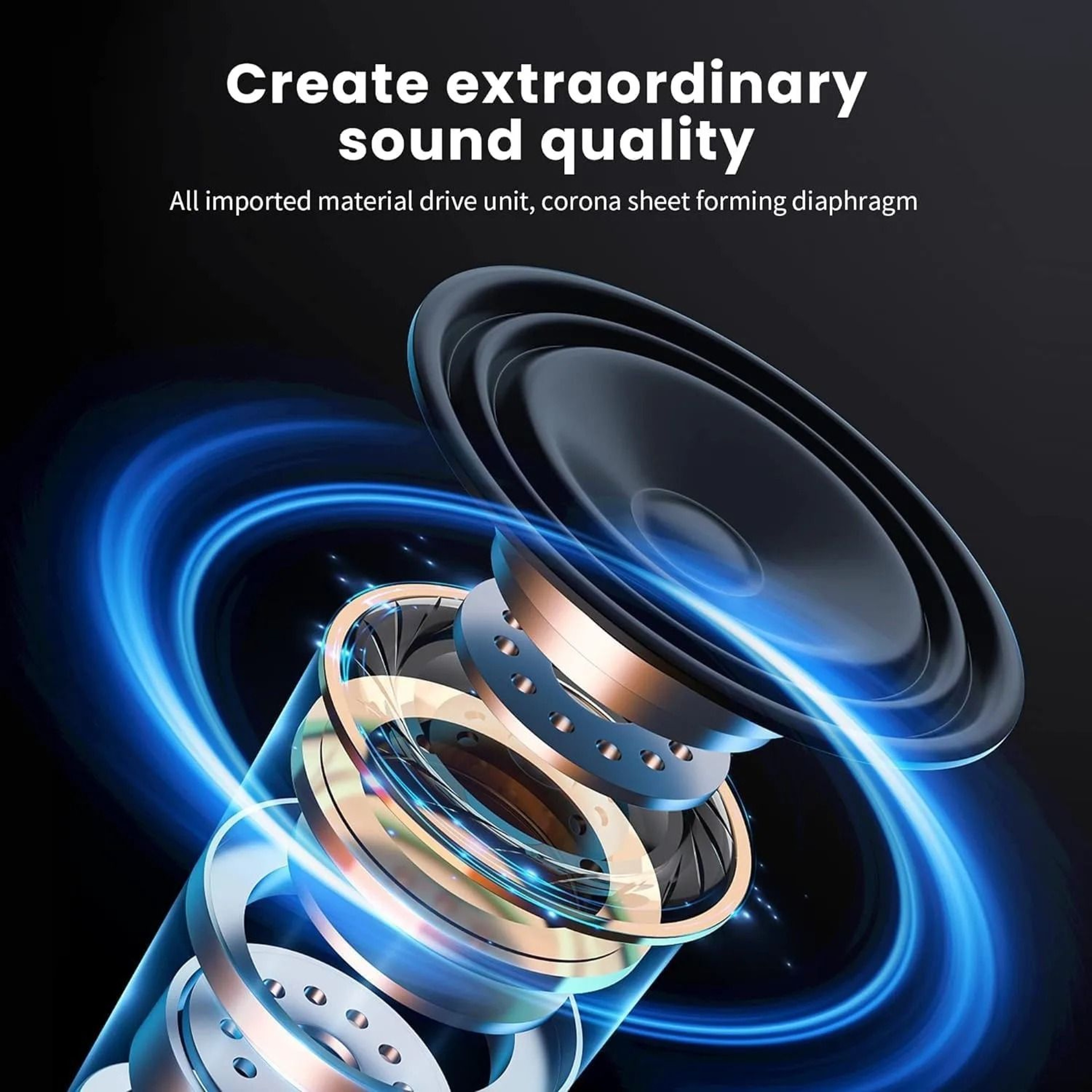 Wireless 9D Surround Sound OverEar Headphones 2