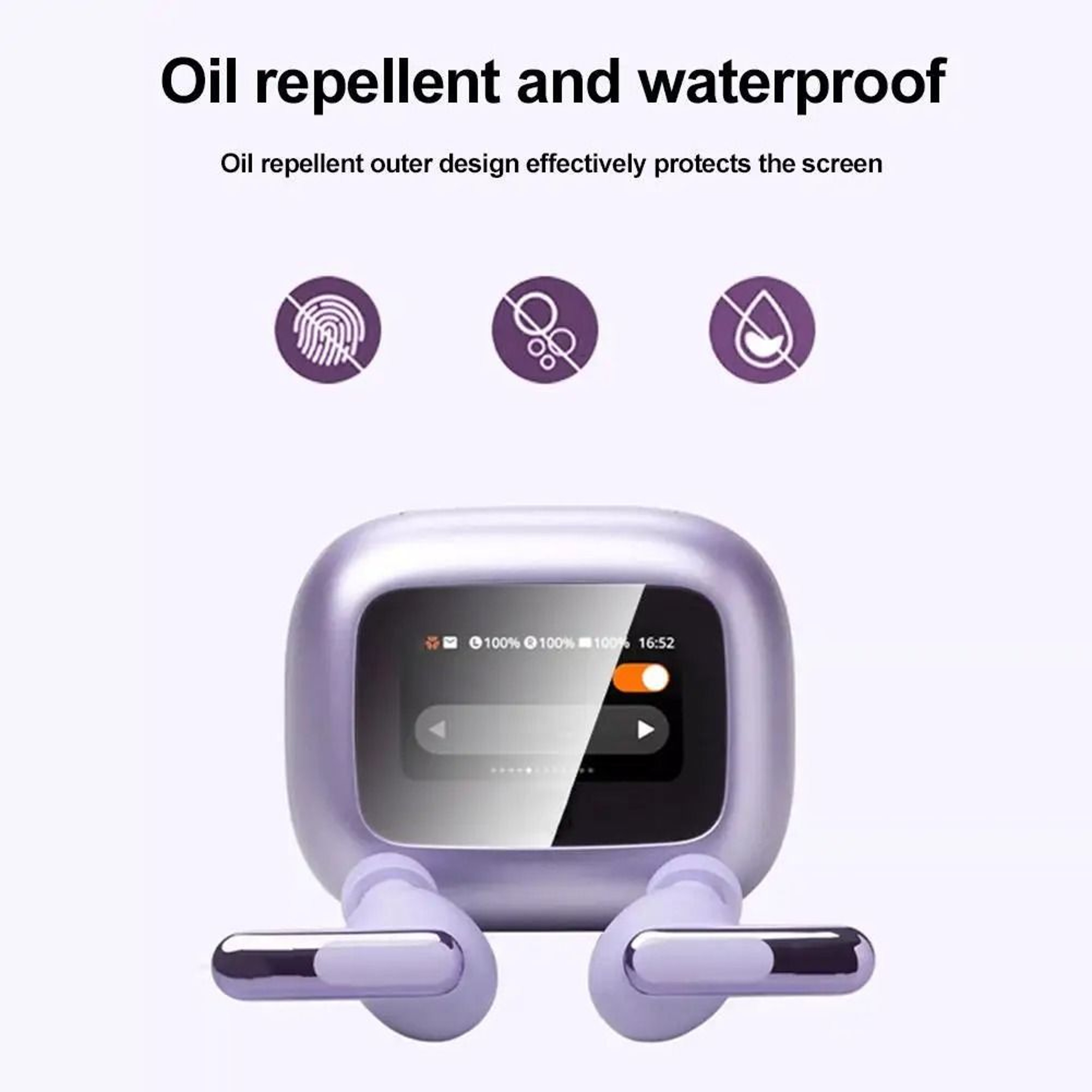 LCD Screen Protector Film For Bluetooth Headphone Boxes 1