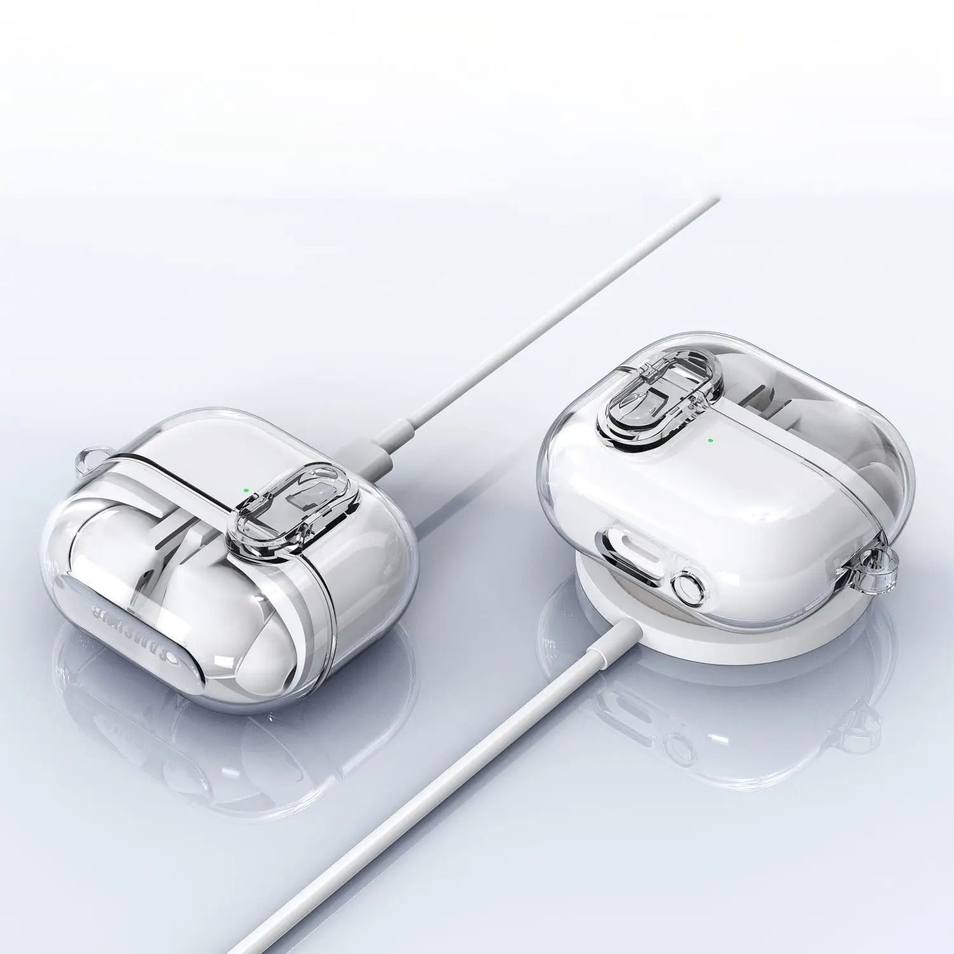 Transparent Security Lock Case For Galaxy Buds 4