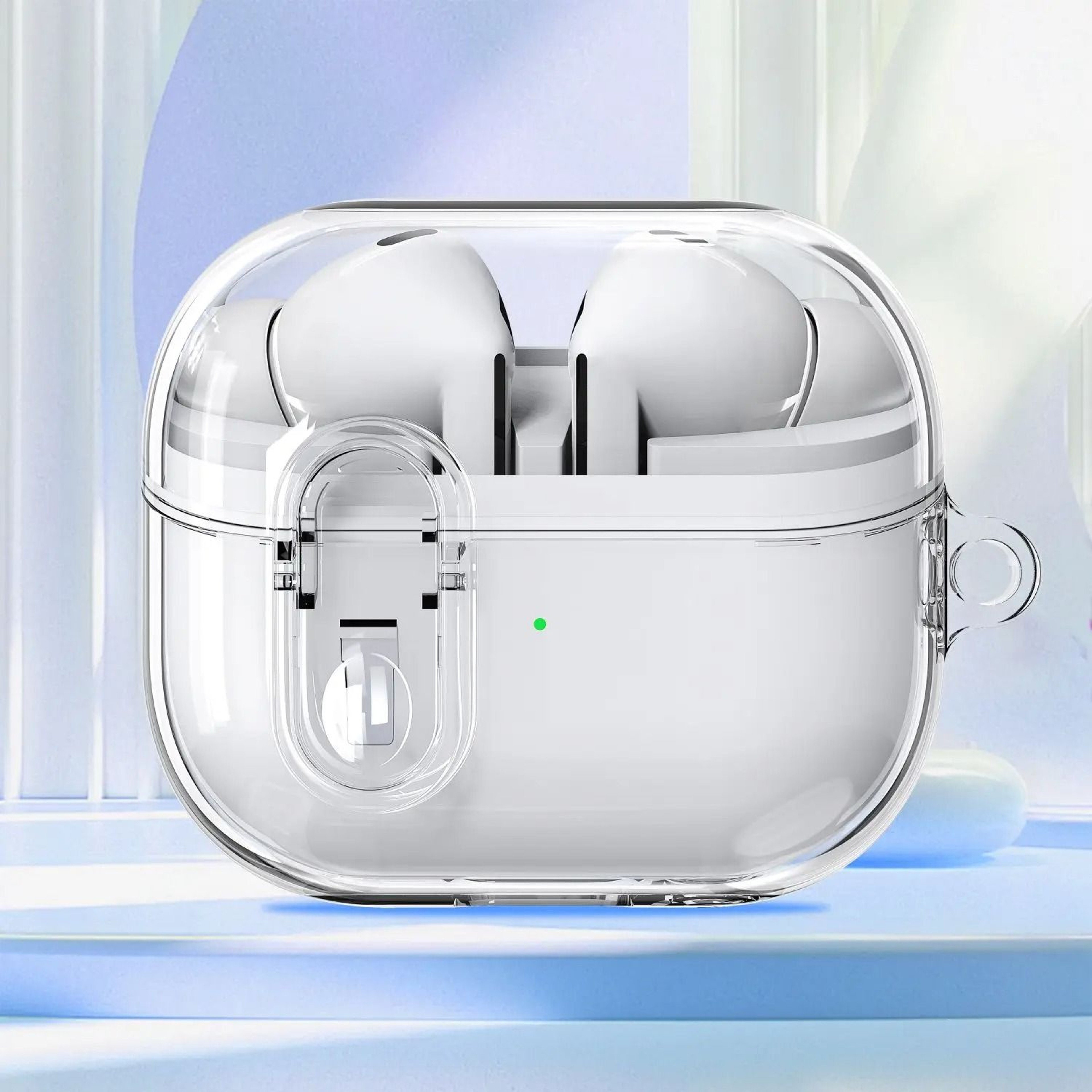 Transparent Security Lock Case For Galaxy Buds 7