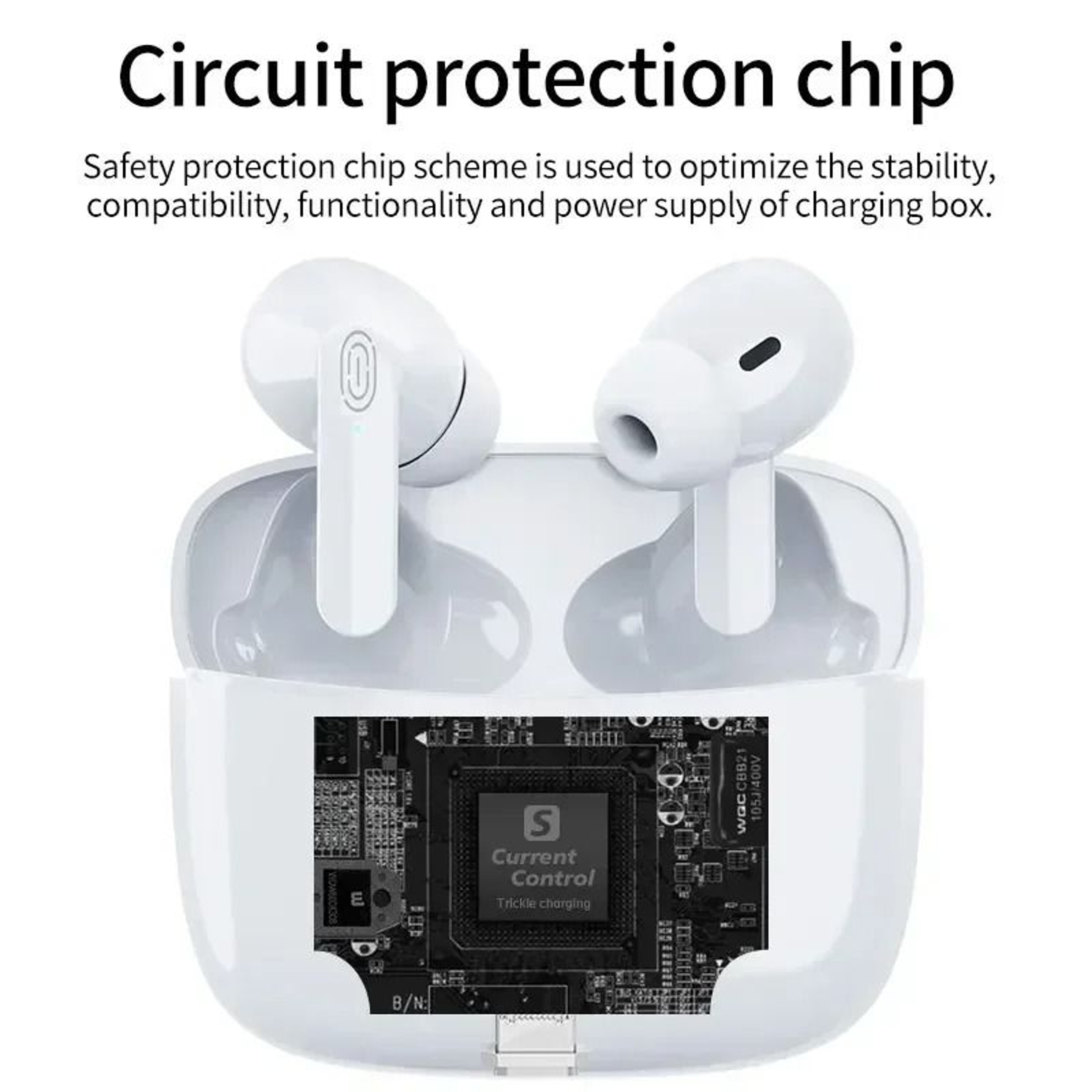 Wireless Bluetooth Earbuds With Touch Control 3