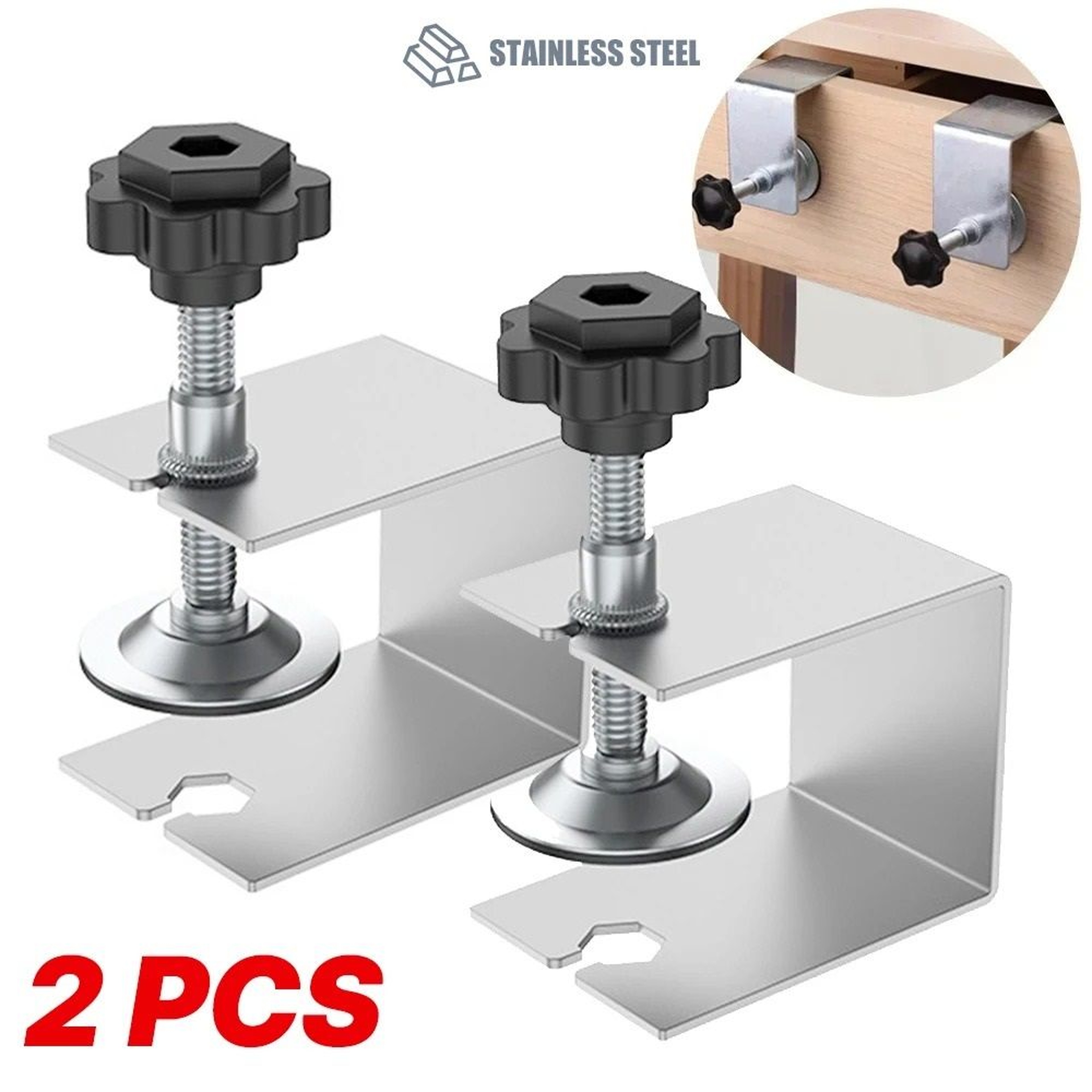 Drawer Front Installation Clamps 2 Piece Set 0