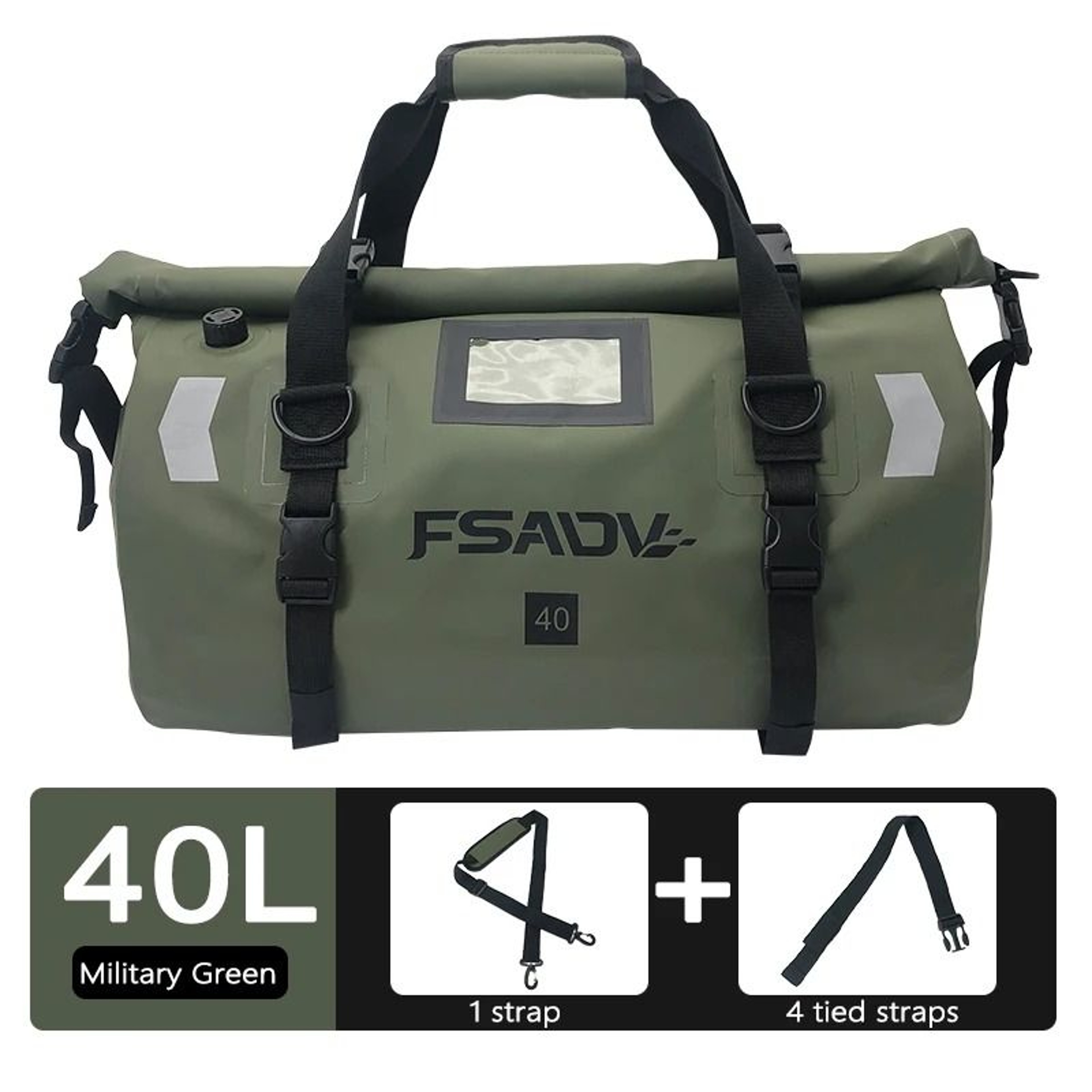 Motorcycle Waterproof Tail Bag 7