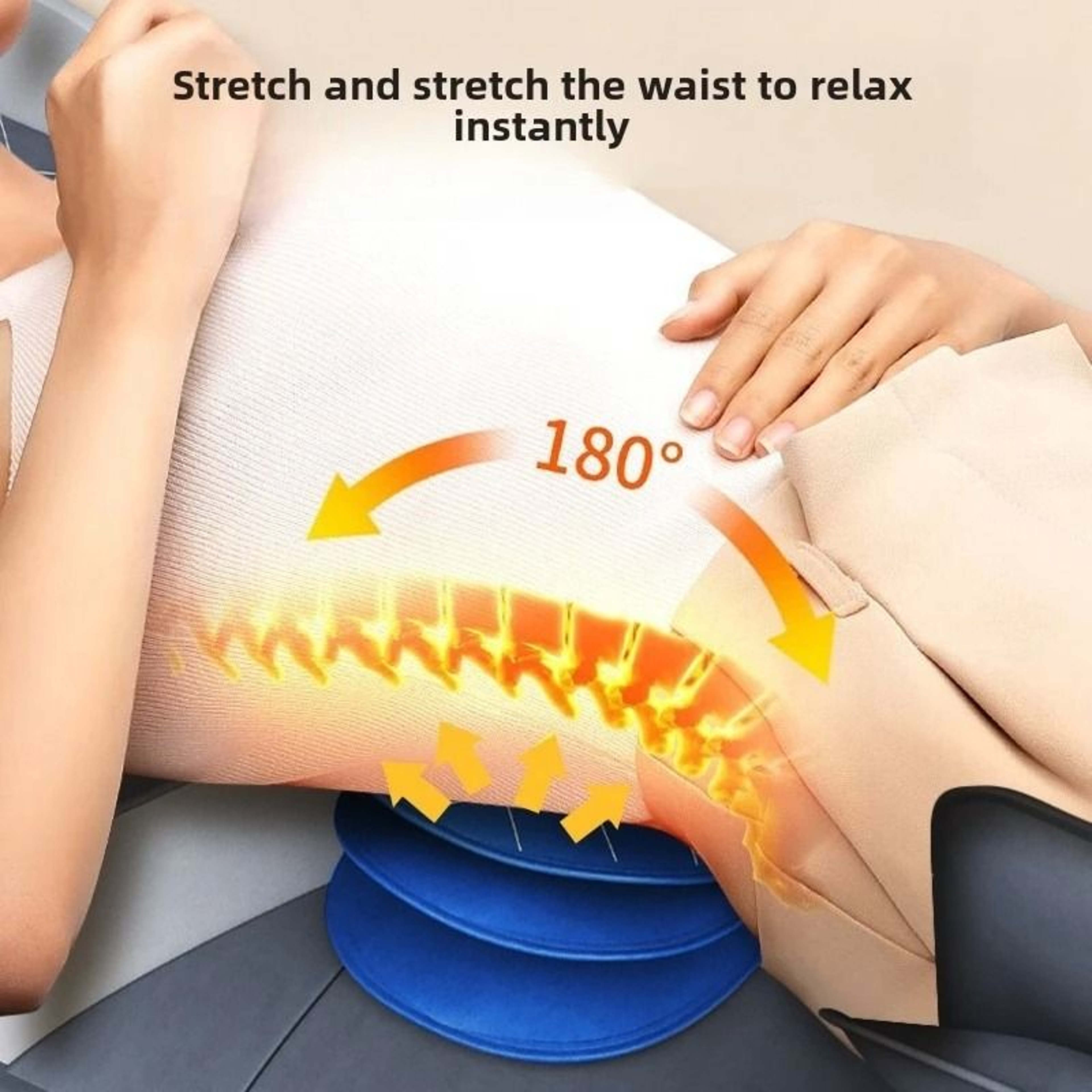 Full Body Heated Vibration Massage Mat With Neck And Lumbar Support 4