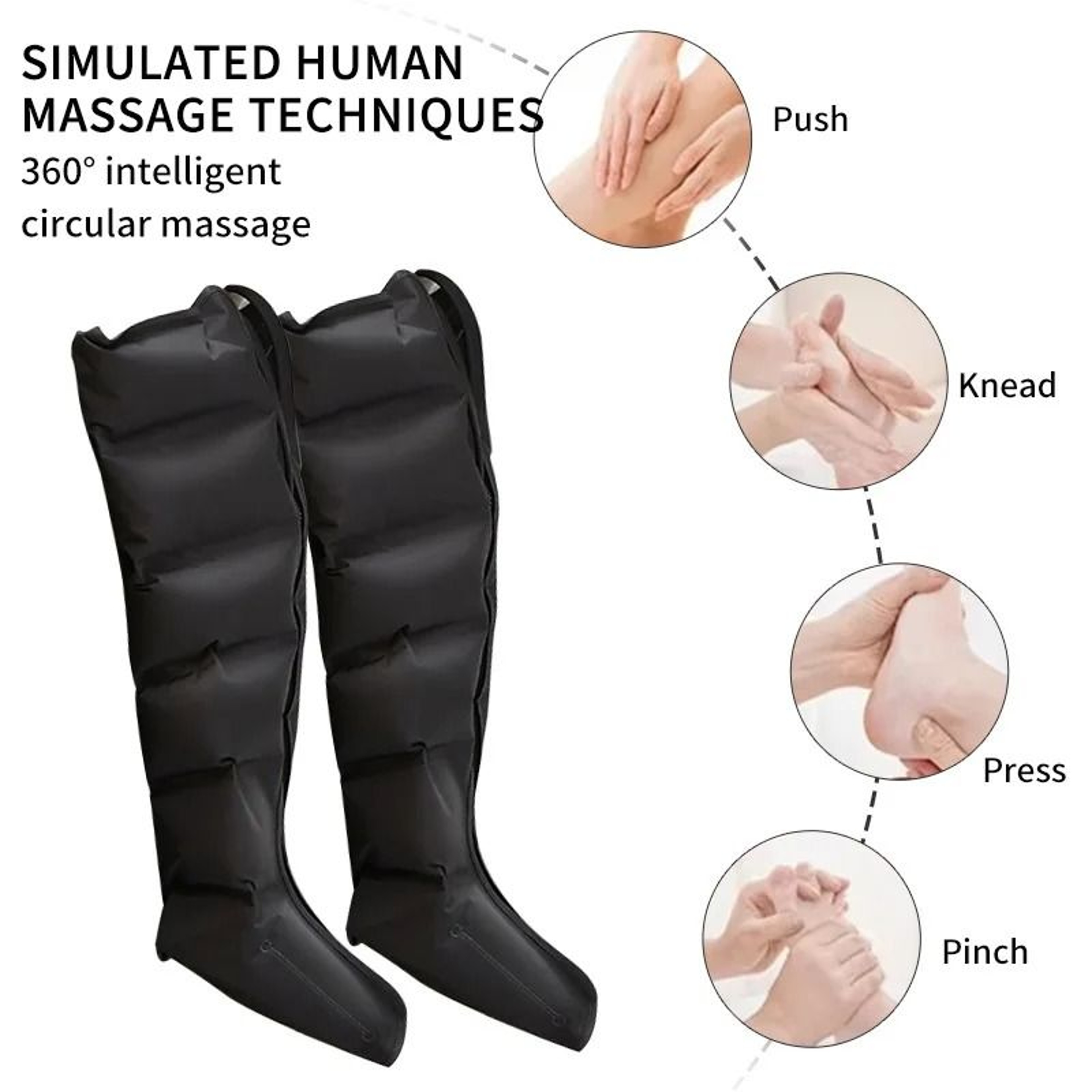 Air Pressure Leg And Foot Massager With Remote Control 1