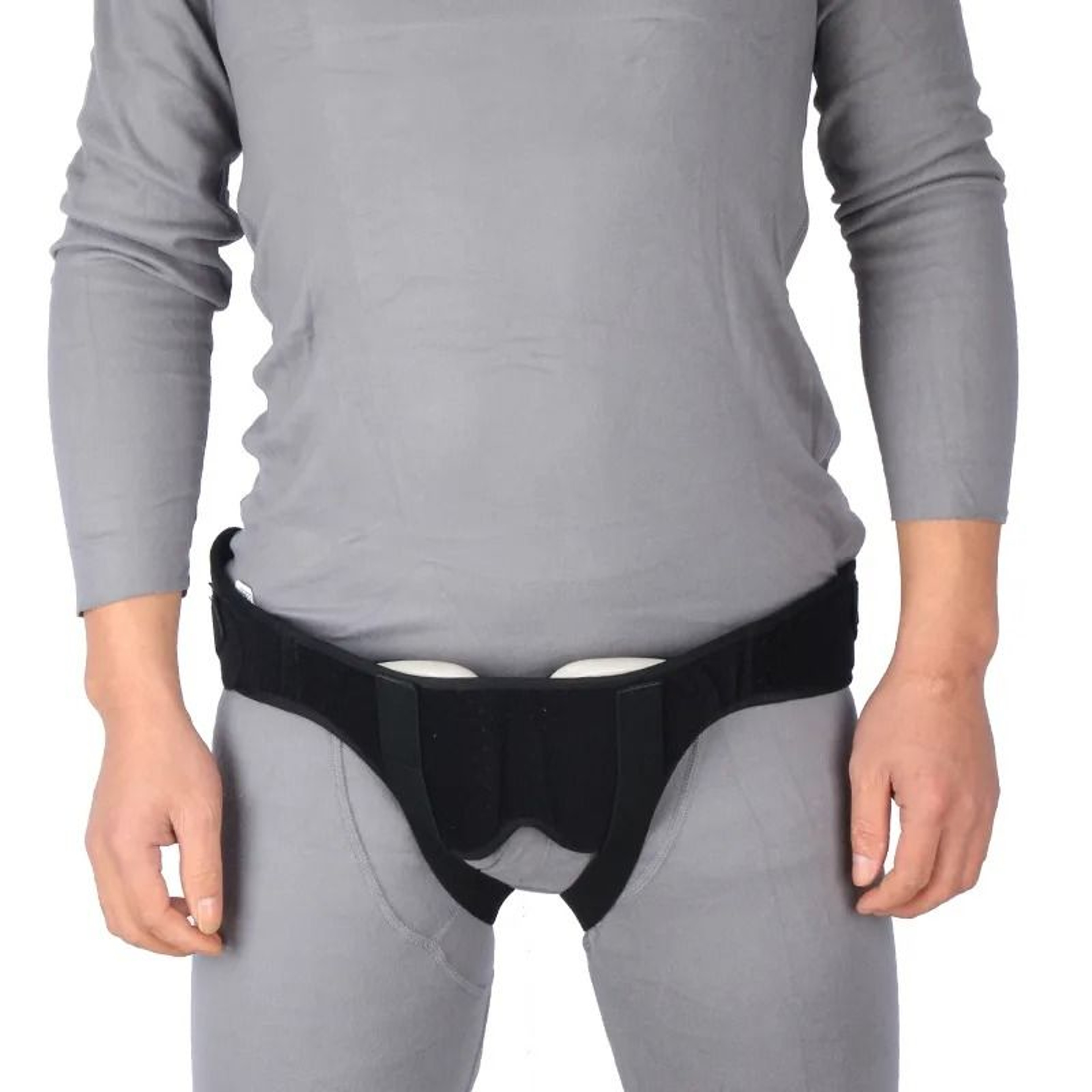 Adjustable Hernia Support Belt For Men With Dual Compression Pads 5