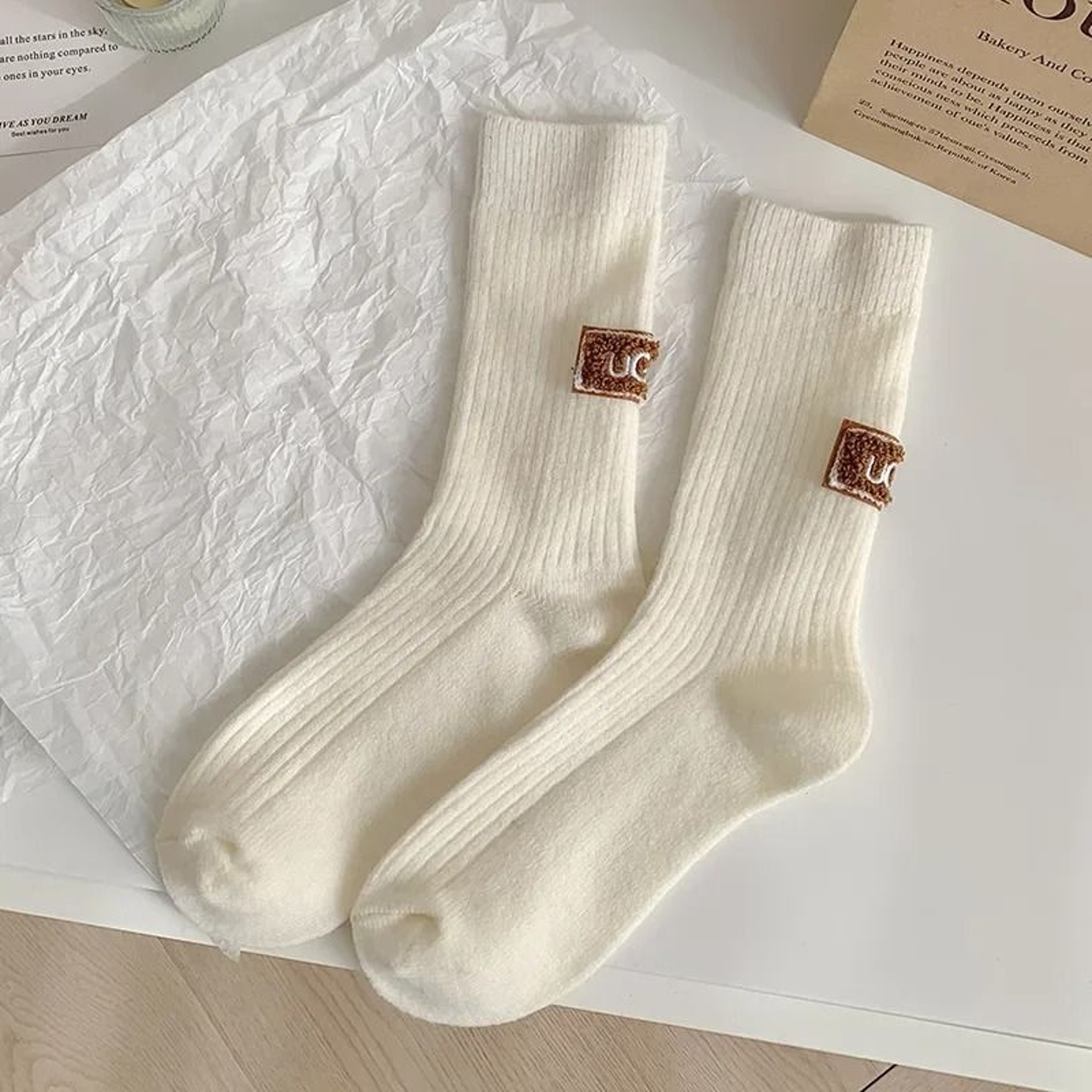 Cozy Winter Knit Socks For Women 6