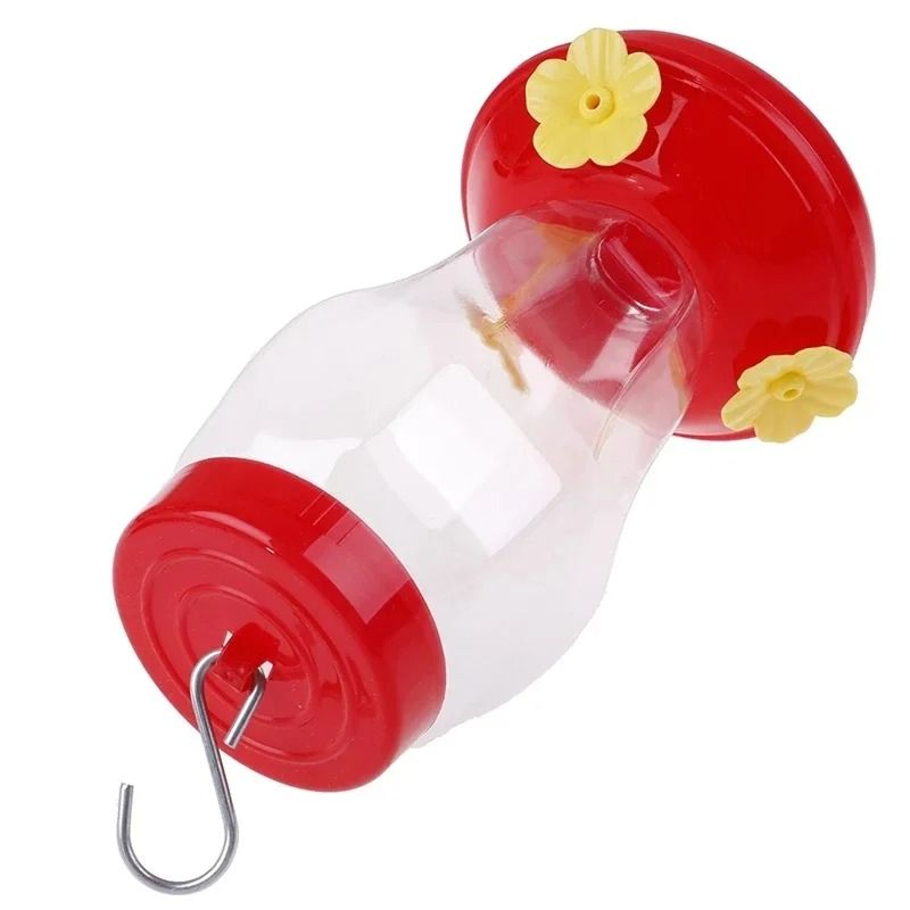 Outdoor Hanging Bird Water Feeder With Flower Design 6