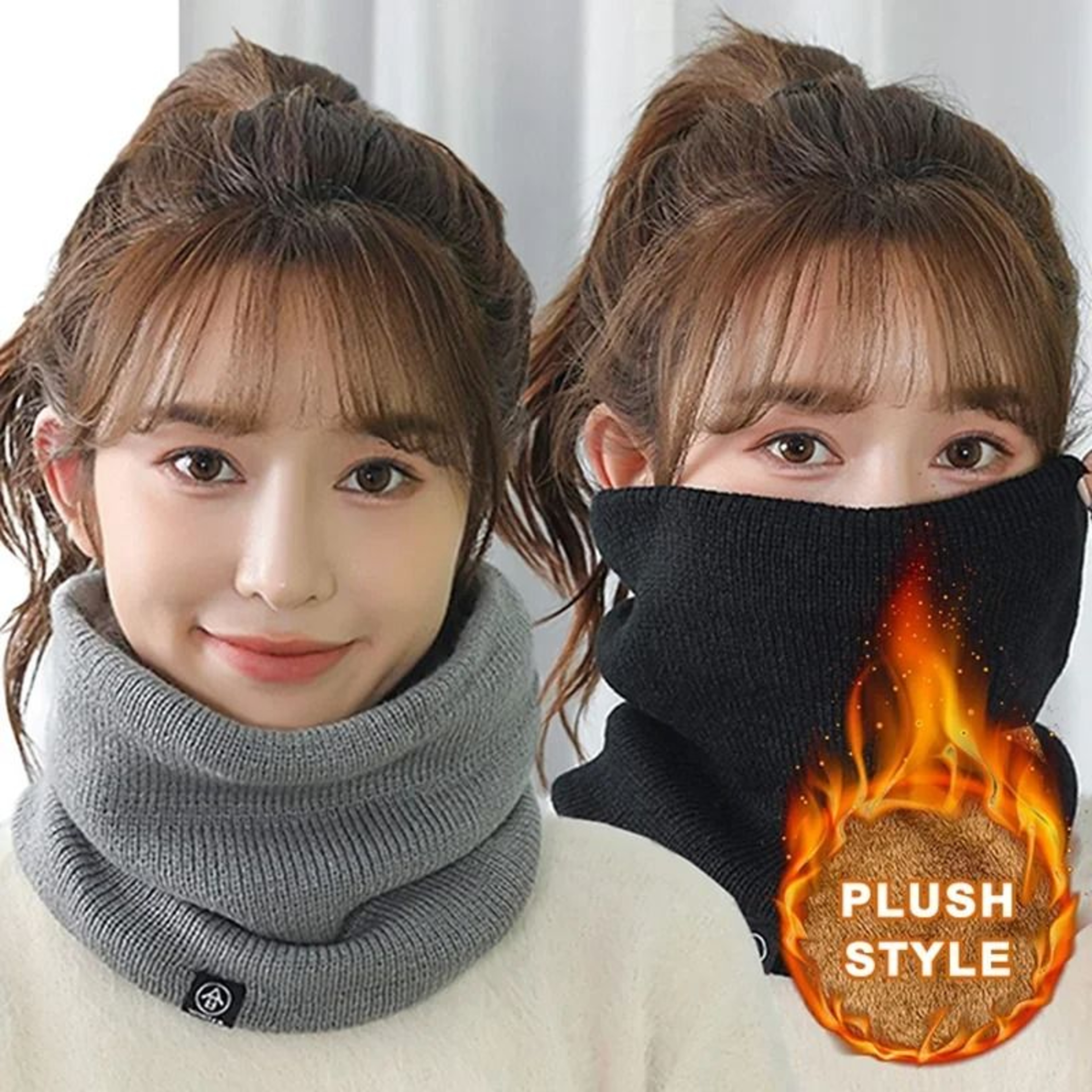 Soft Knitted Winter Neck Warmer For Men And Women 1