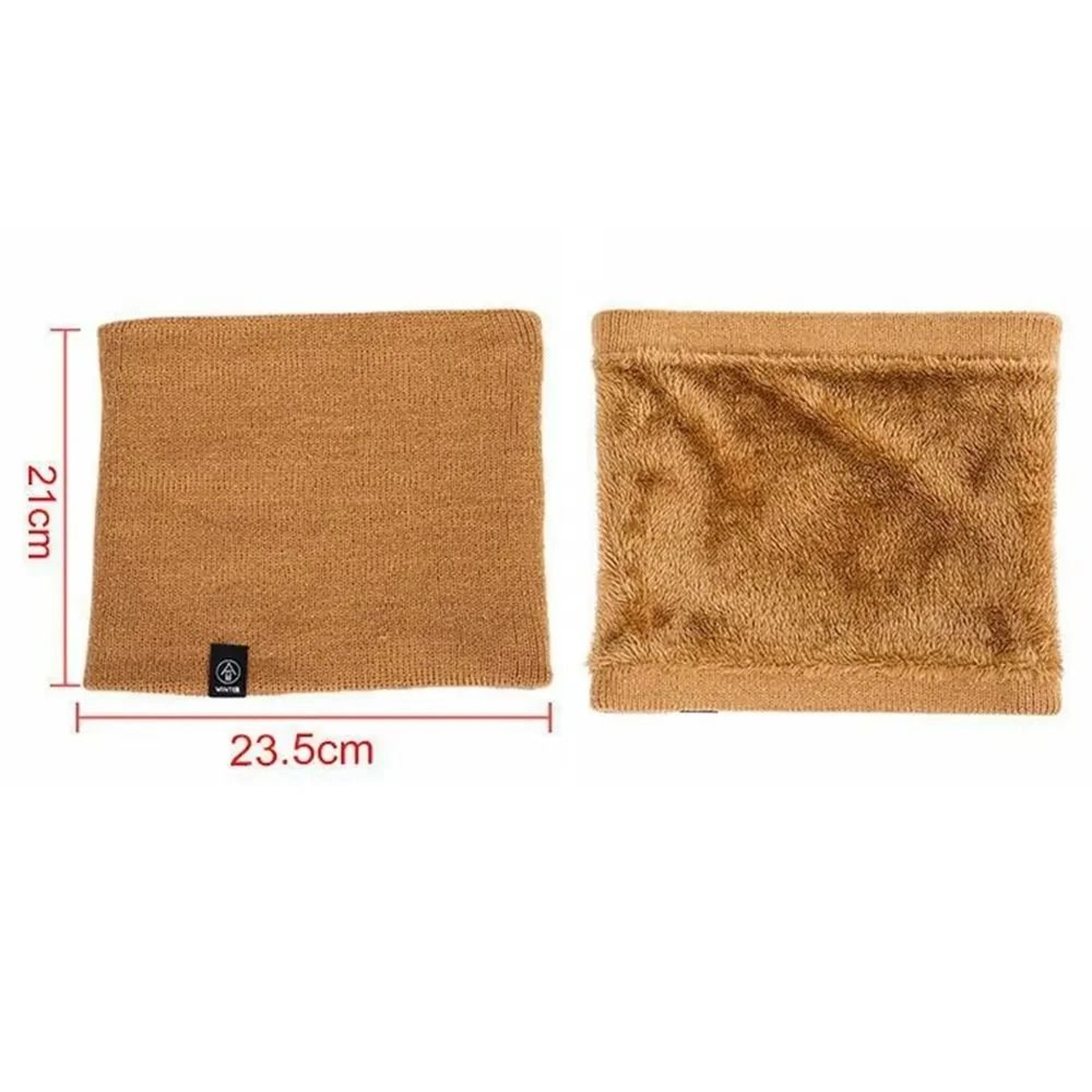 Soft Knitted Winter Neck Warmer For Men And Women 2